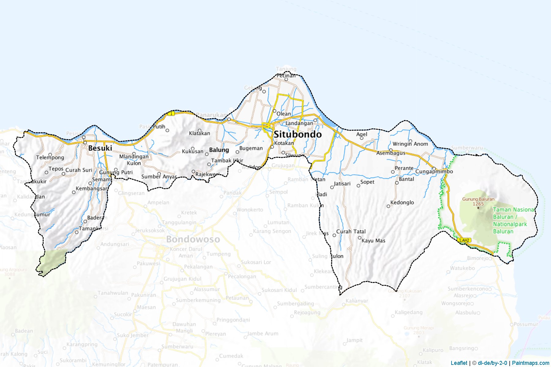 Situbondo (East Java) Map Cropping Samples-1