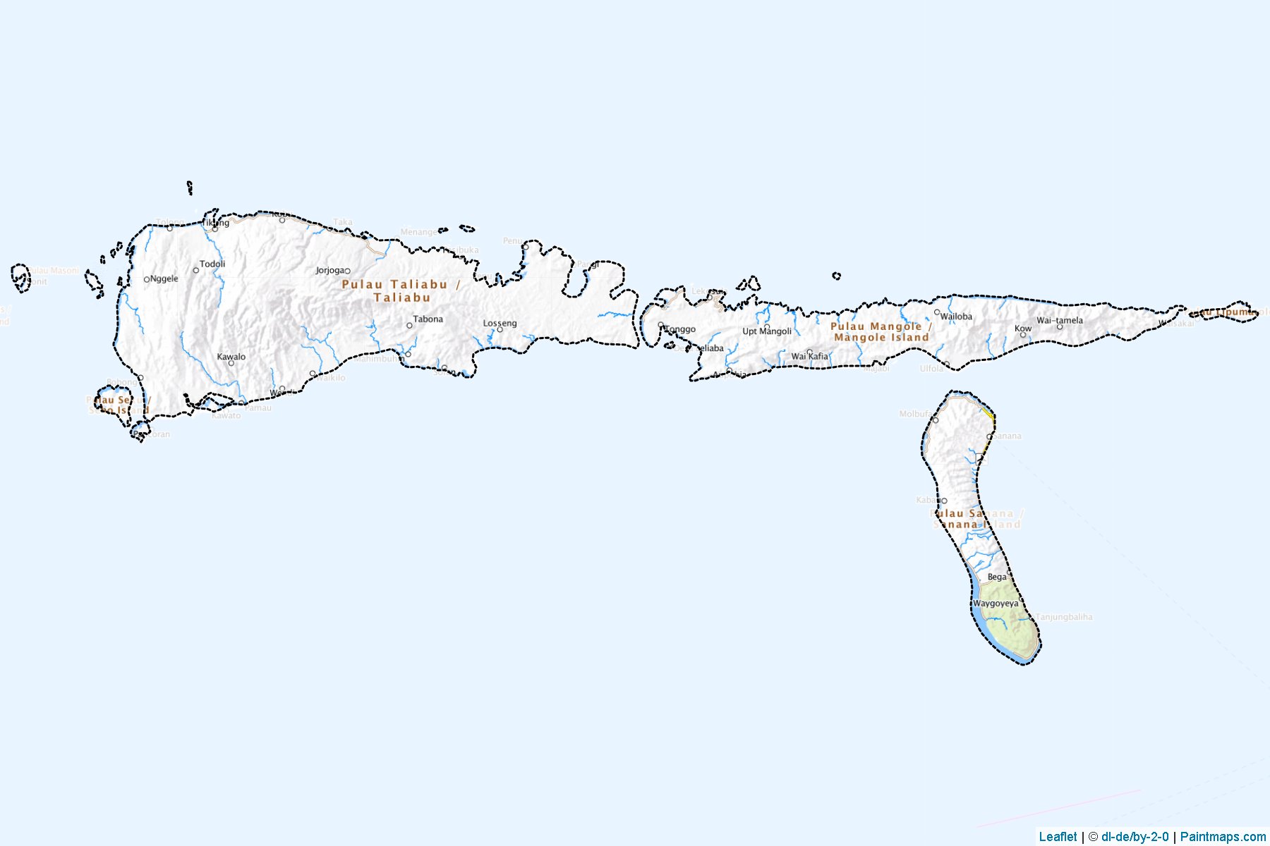 Kepulauan Sula (North Maluku) Map Cropping Samples-1