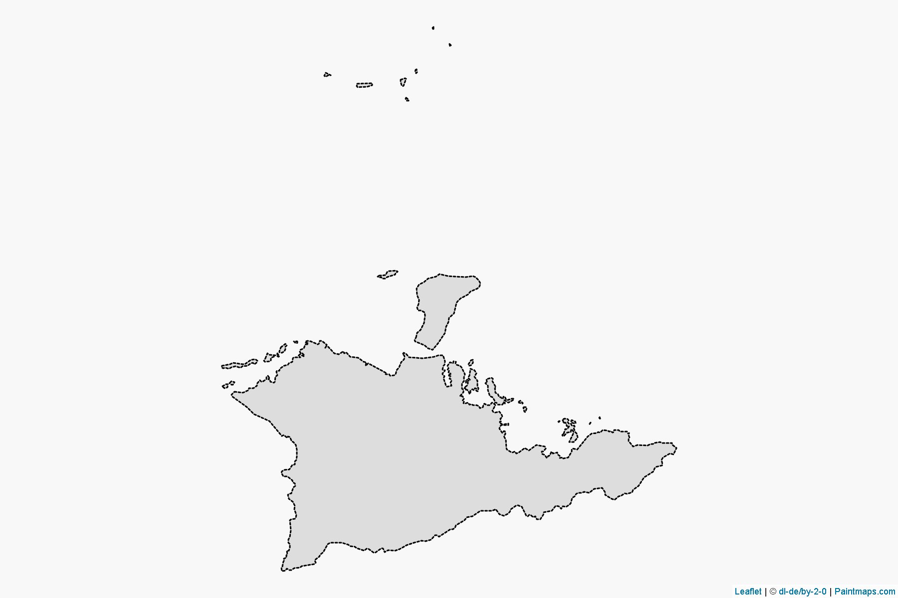 Muestras de recorte de mapas Sumbawa (Nusa Tenggara Barat)-1