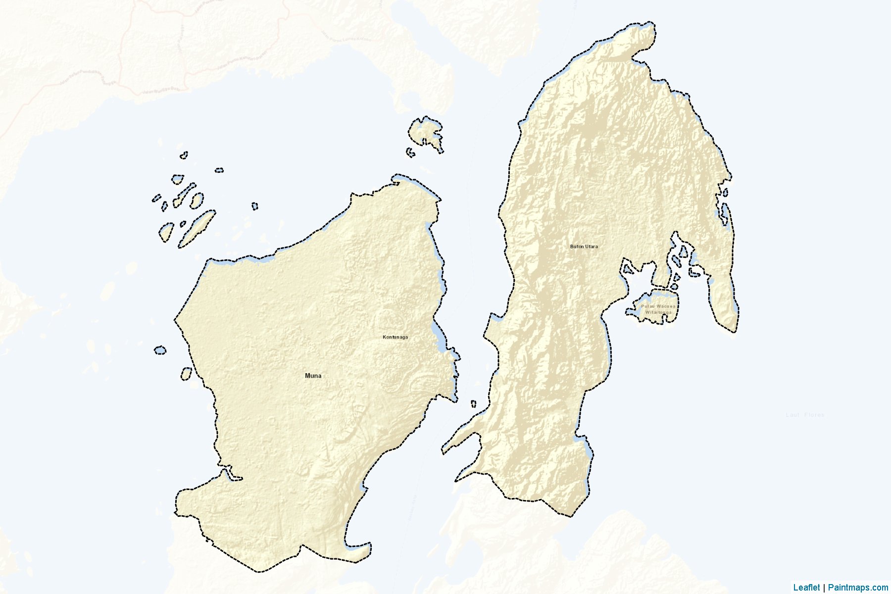 Muna (Southeast Sulawesi) Map Cropping Samples-2