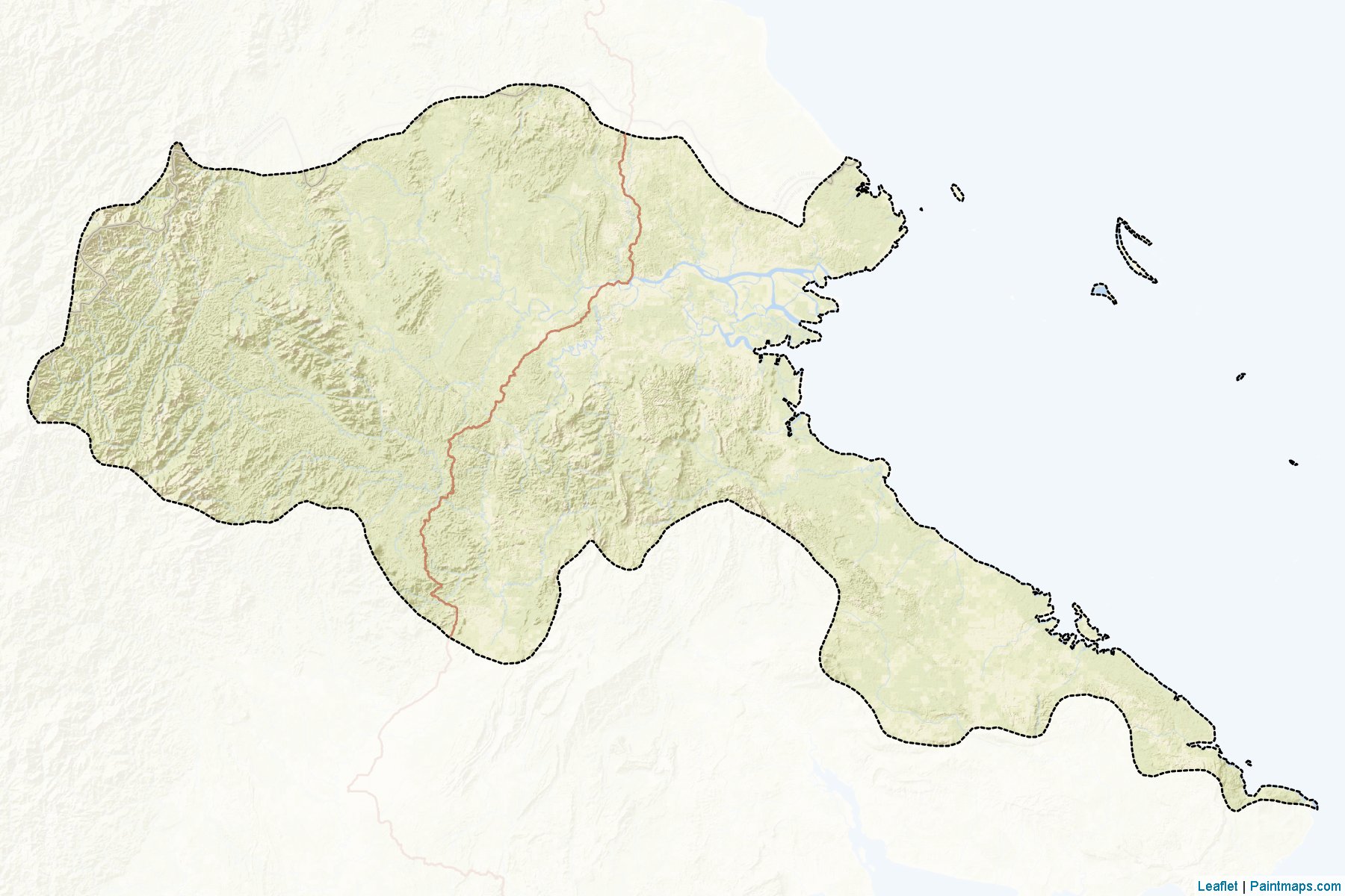 Berau (East Kalimantan) Map Cropping Samples-2