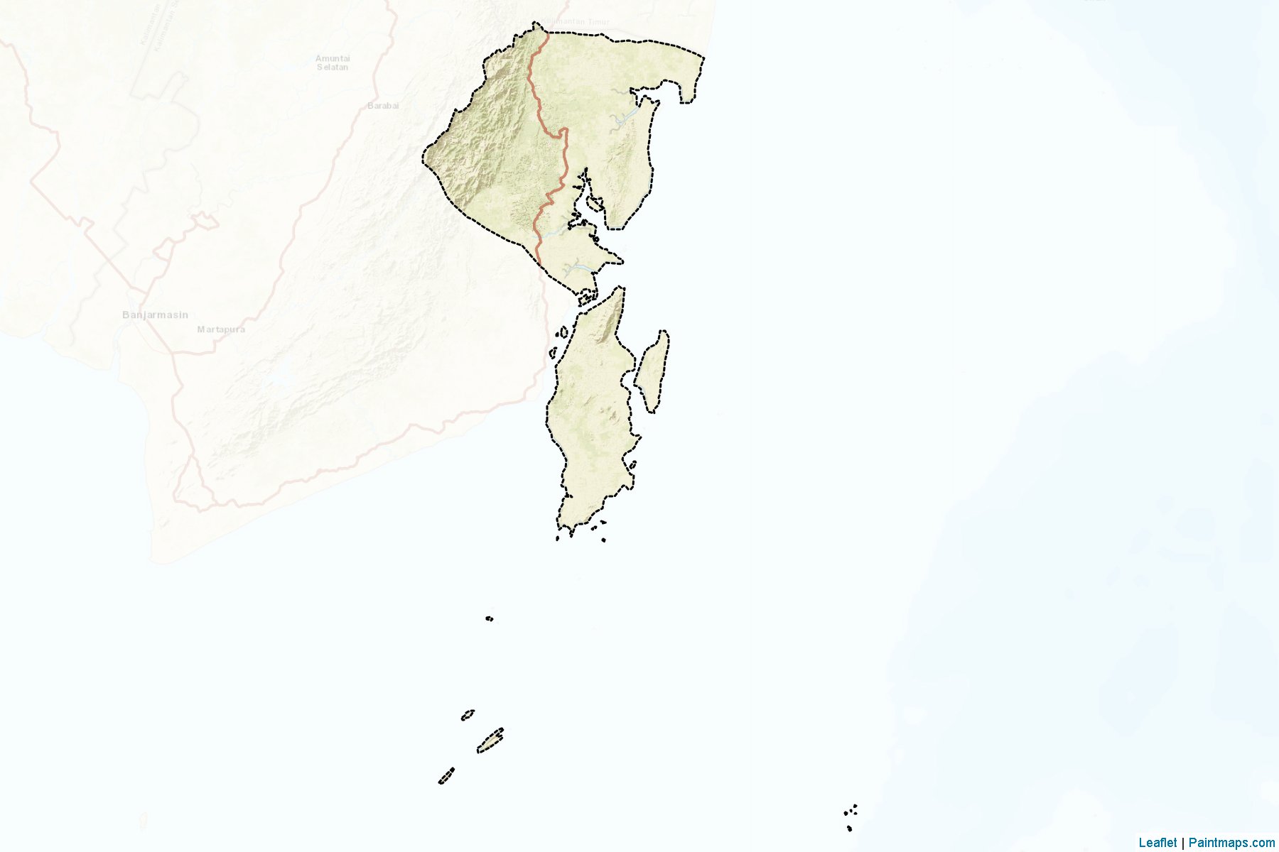 Kota Baru (Güney Kalimantan) Haritası Örnekleri-2