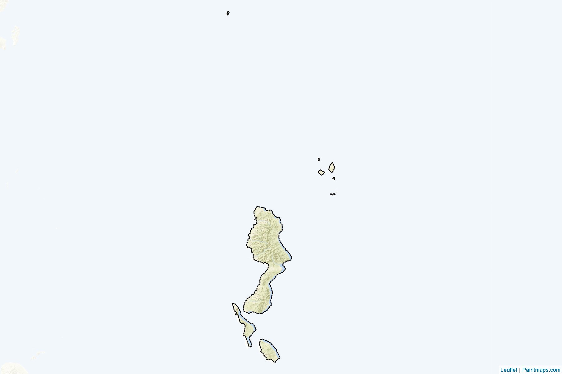 Muestras de recorte de mapas Kepulauan-Talaud (Sulawesi Utara)-2