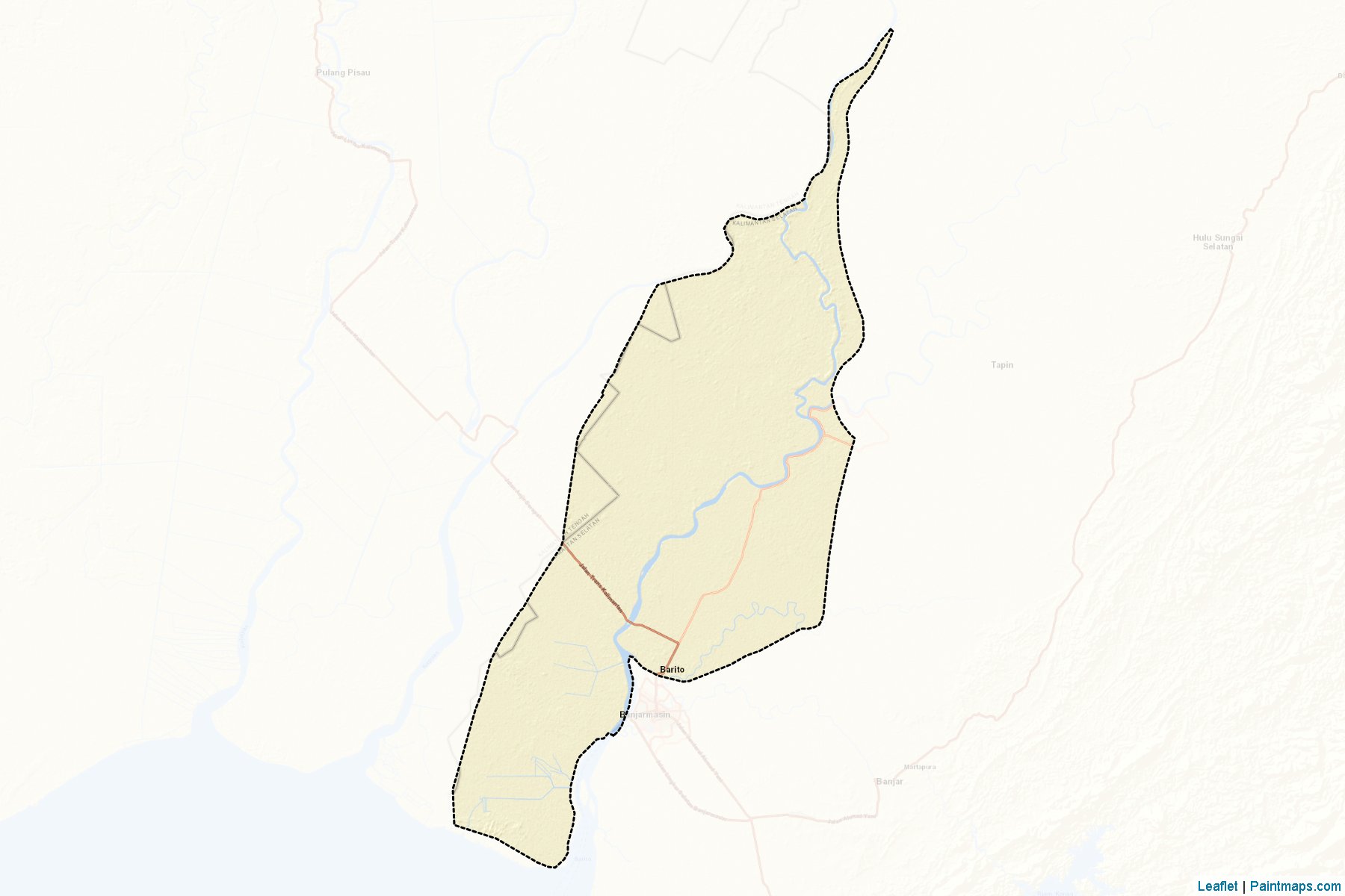 Muestras de recorte de mapas Balitokuala (Kalimantan Selatan)-2