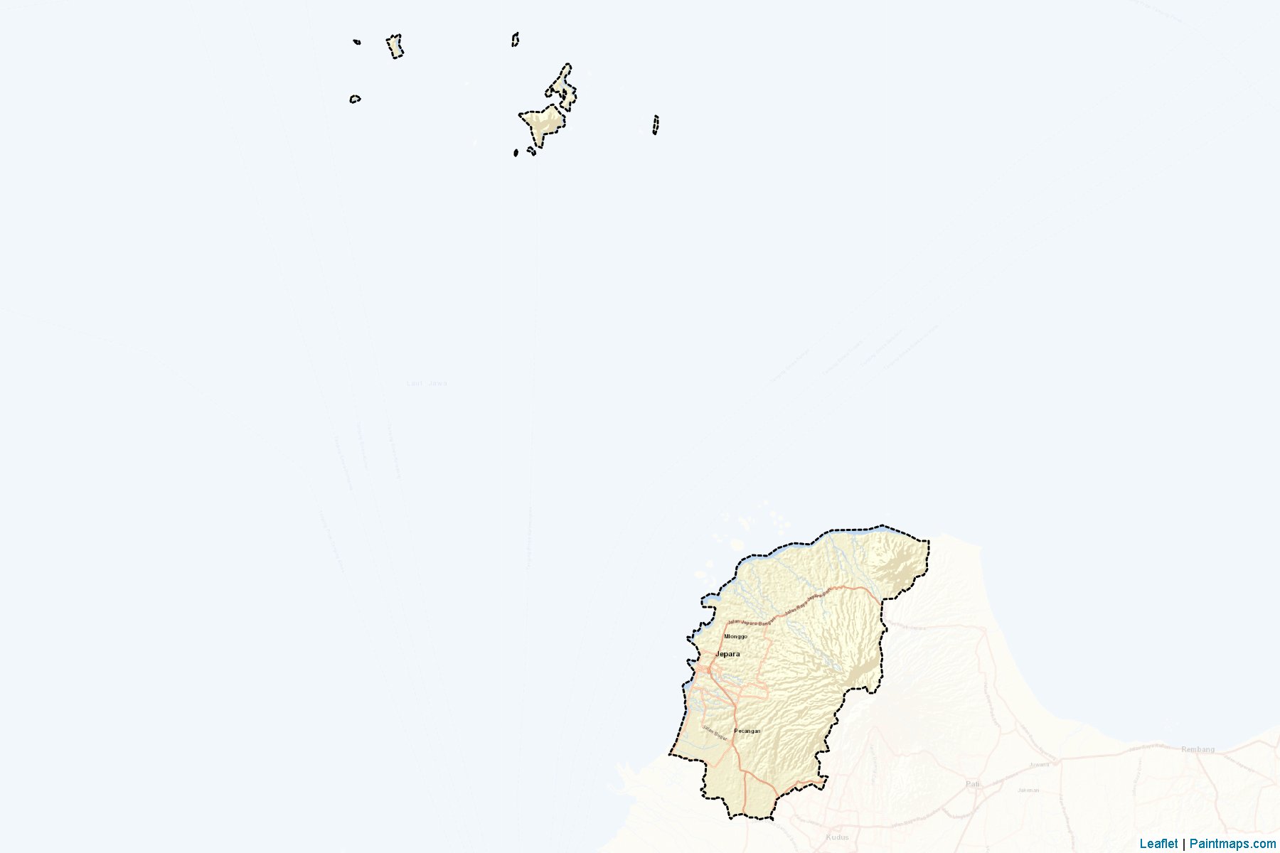 Jepara (Central Java) Map Cropping Samples-2