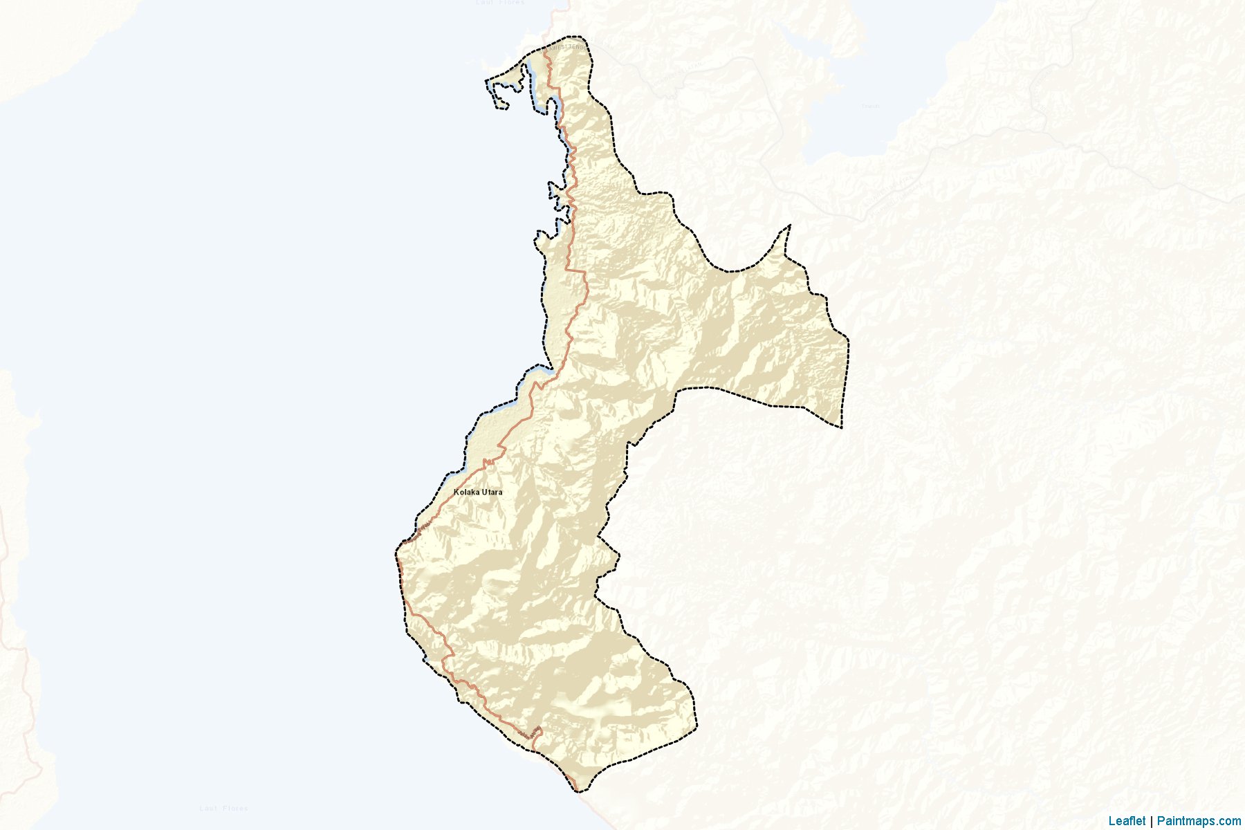 Kolaka Utara (Southeast Sulawesi) Map Cropping Samples-2