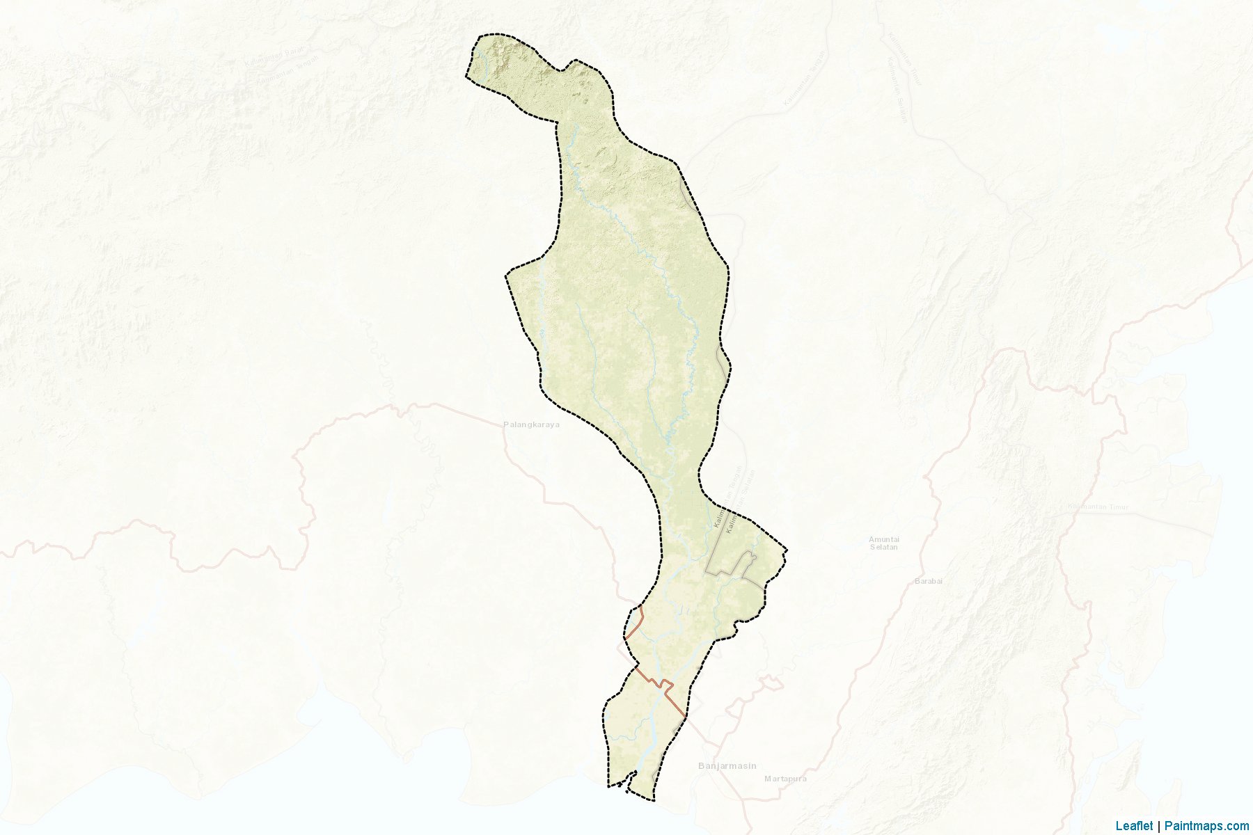 Kapuas (Orta Kalimantan) Haritası Örnekleri-2