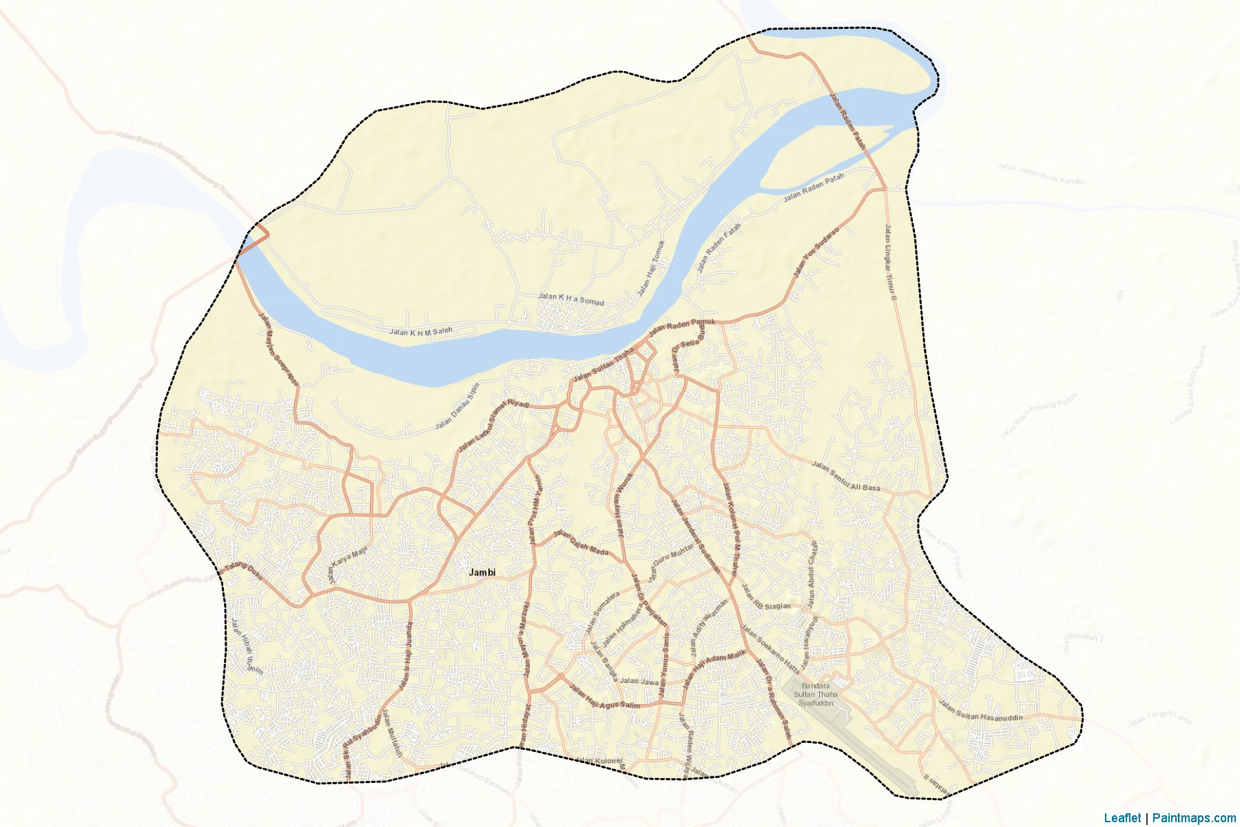 Cambi (Jambi) Haritası Örnekleri-2