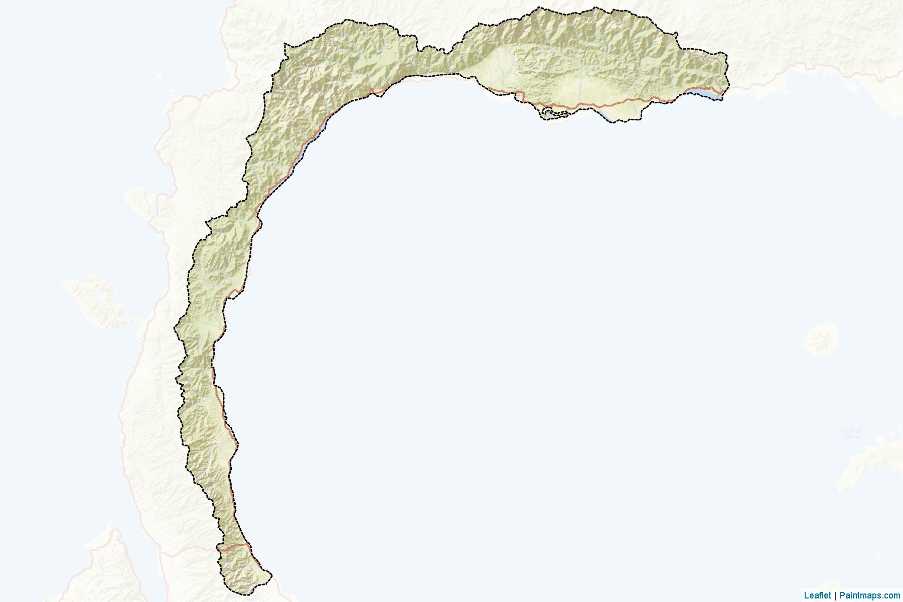 Parigi Moutong (Central Sulawesi) Map Cropping Samples-2