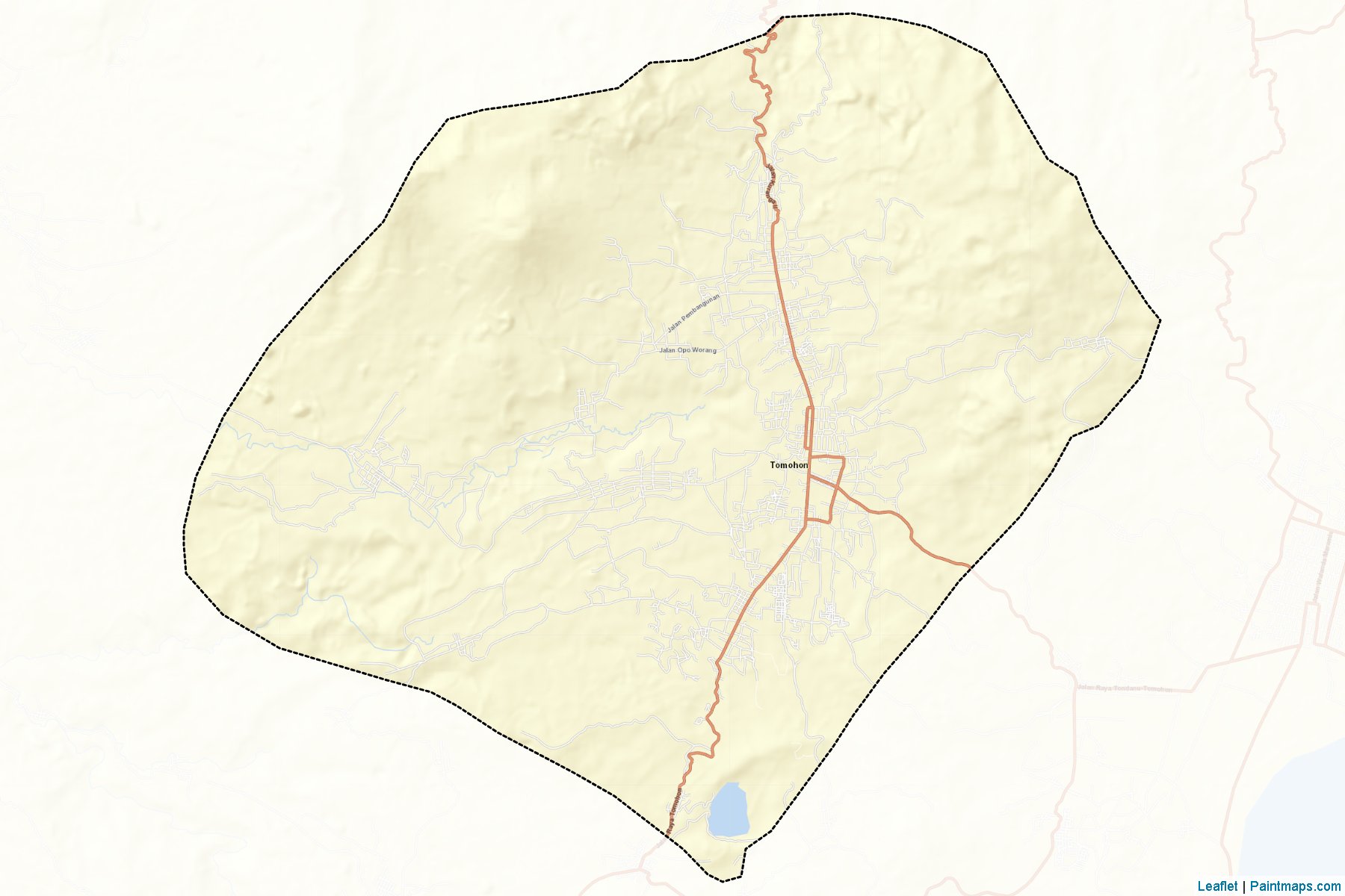 Tomohon (North Sulawesi) Map Cropping Samples-2