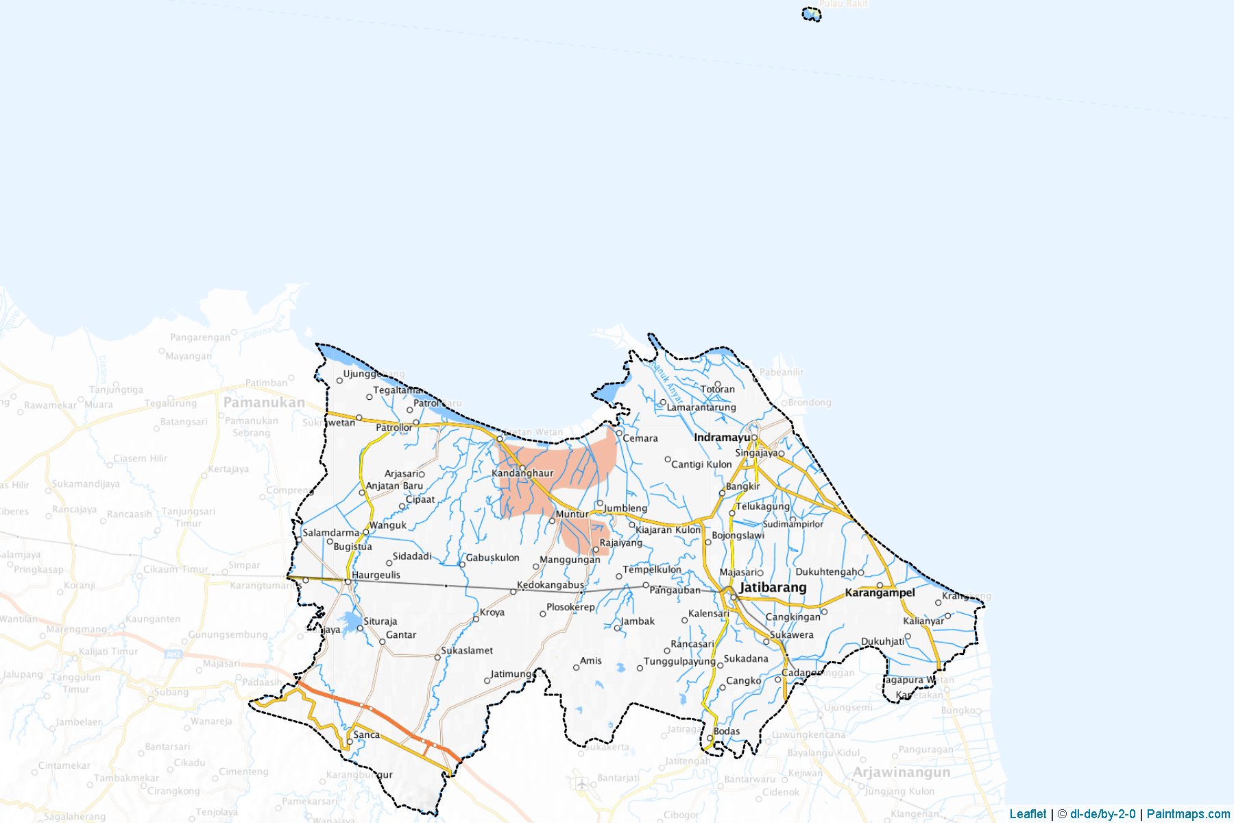 Muestras de recorte de mapas Indramayu (Jawa Barat)-1