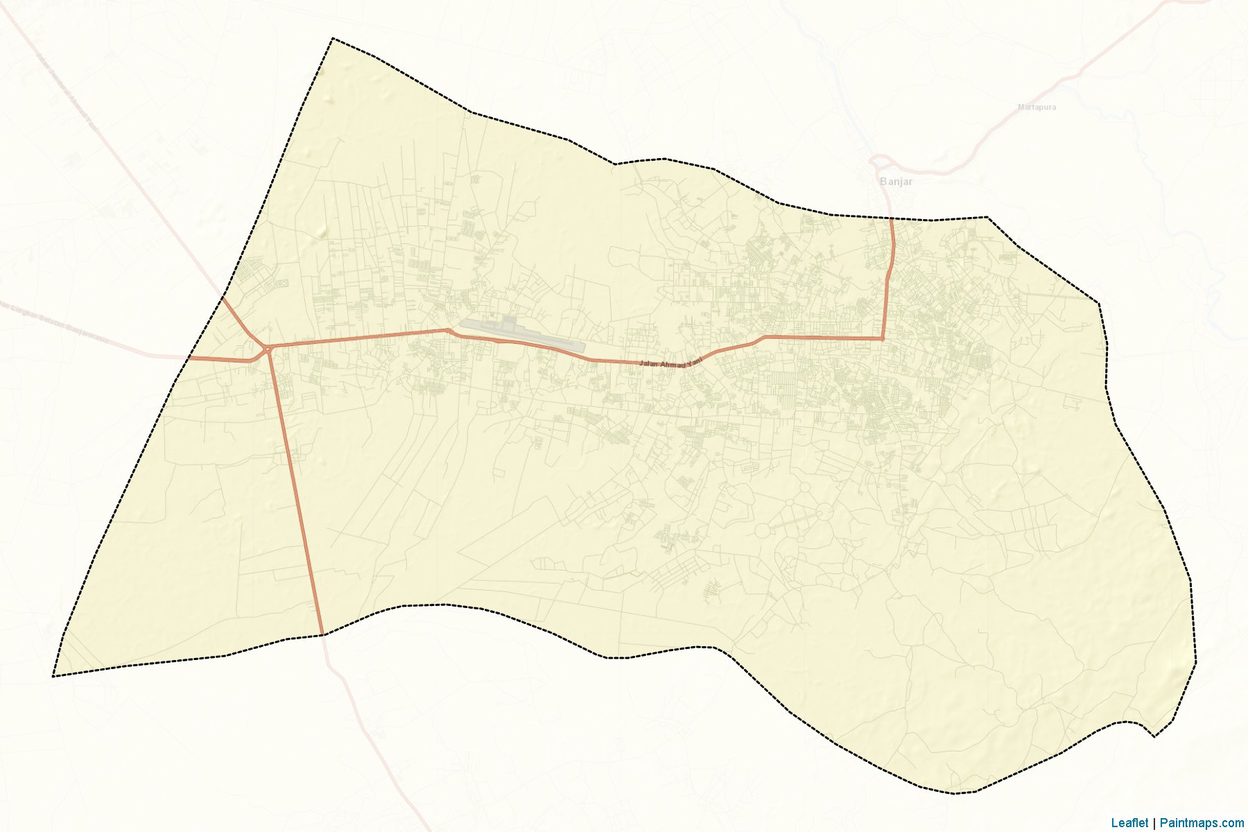 Banjar Baru (South Kalimantan) Map Cropping Samples-2