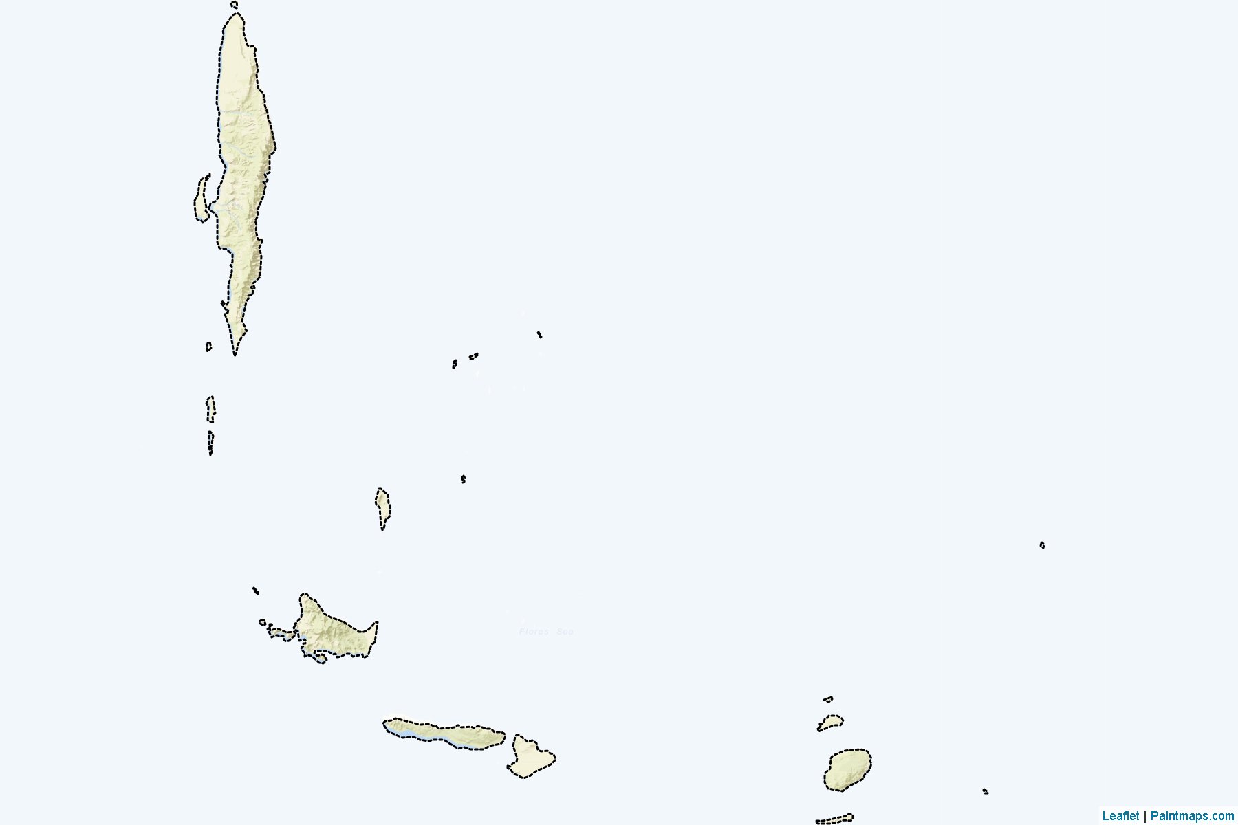 Muestras de recorte de mapas Selayar (Sulawesi Selatan)-2