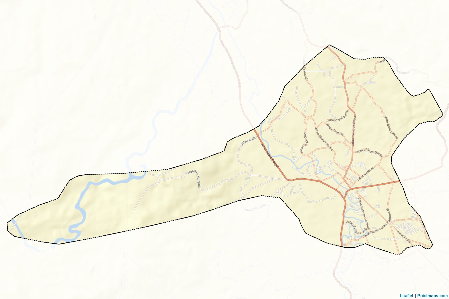 Solok (West Sumatra) Map Cropping Samples-2