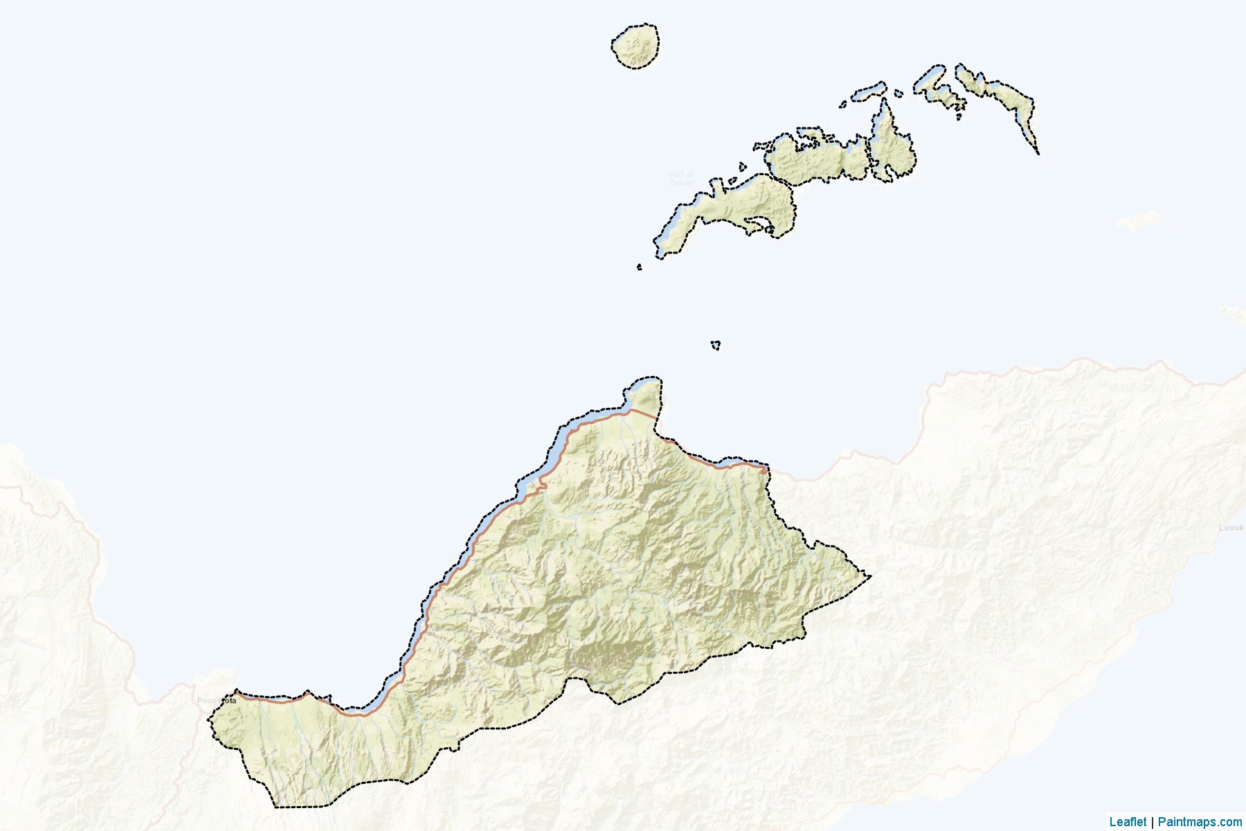 Tojo Una-Una (Central Sulawesi) Map Cropping Samples-2