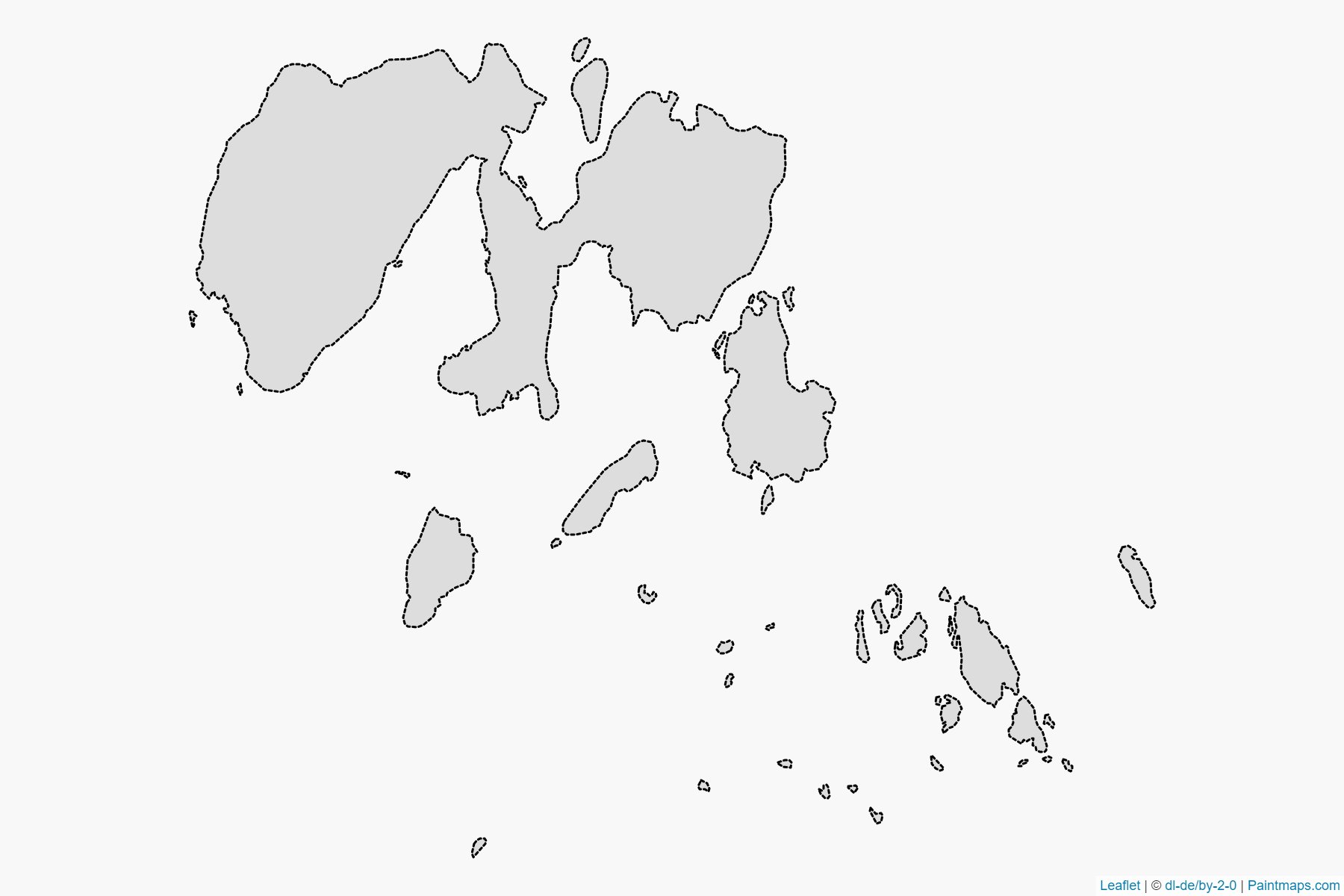 Banggai Adaları (Orta Sulawesi) Haritası Örnekleri-1