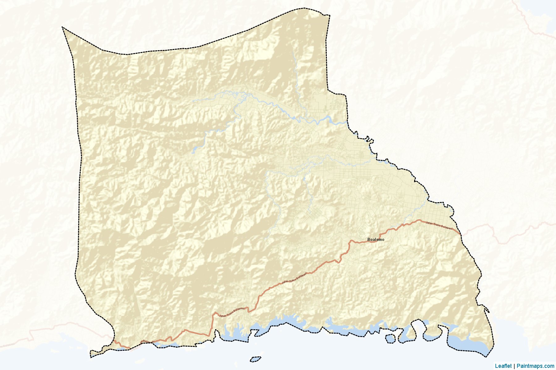 Boalemo (Gorontalo) Map Cropping Samples-2