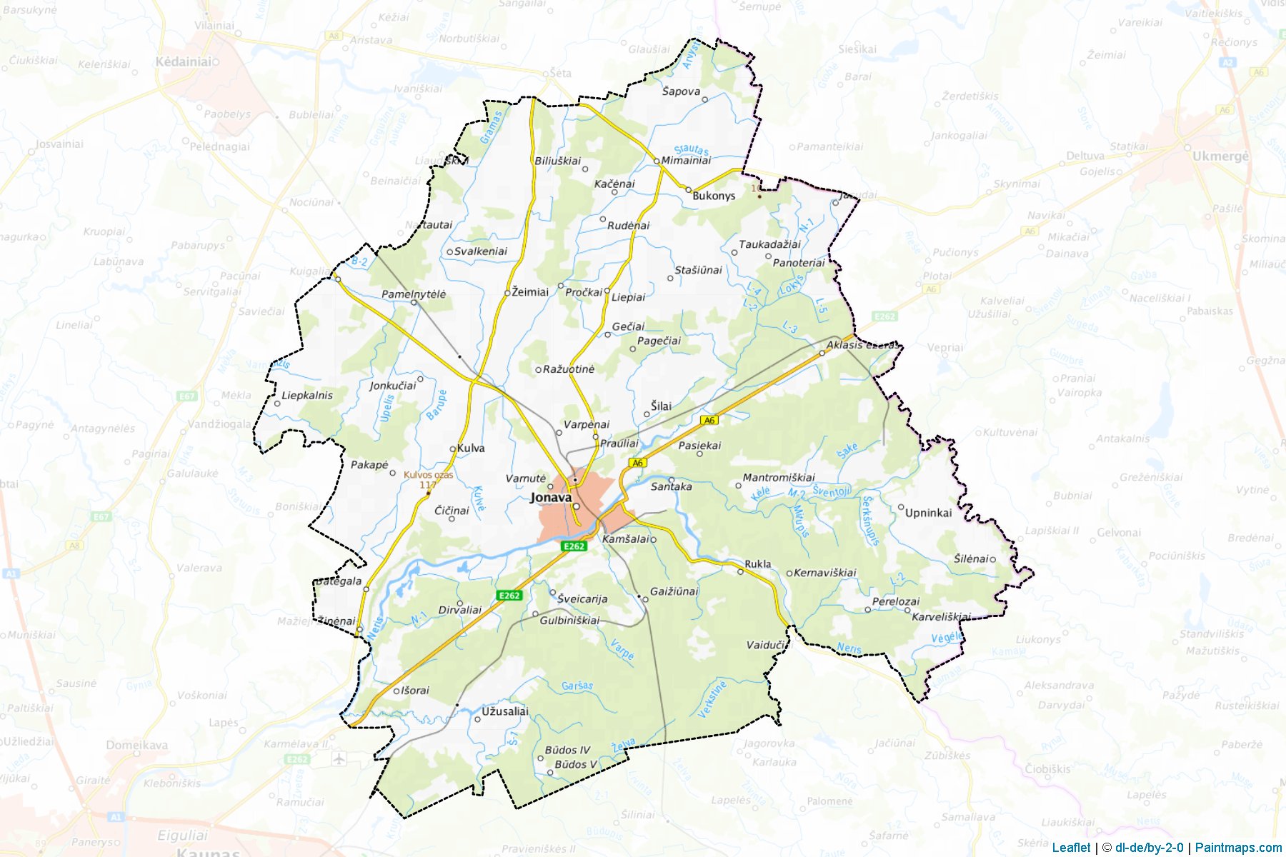 Jonava (Kaunas) Map Cropping Samples-1