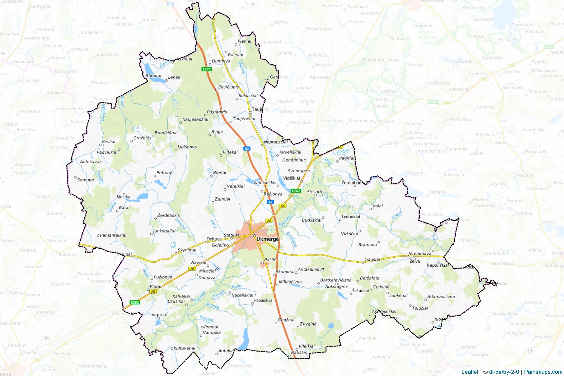 Ukmerge (Vilnius) Map Cropping Samples-1