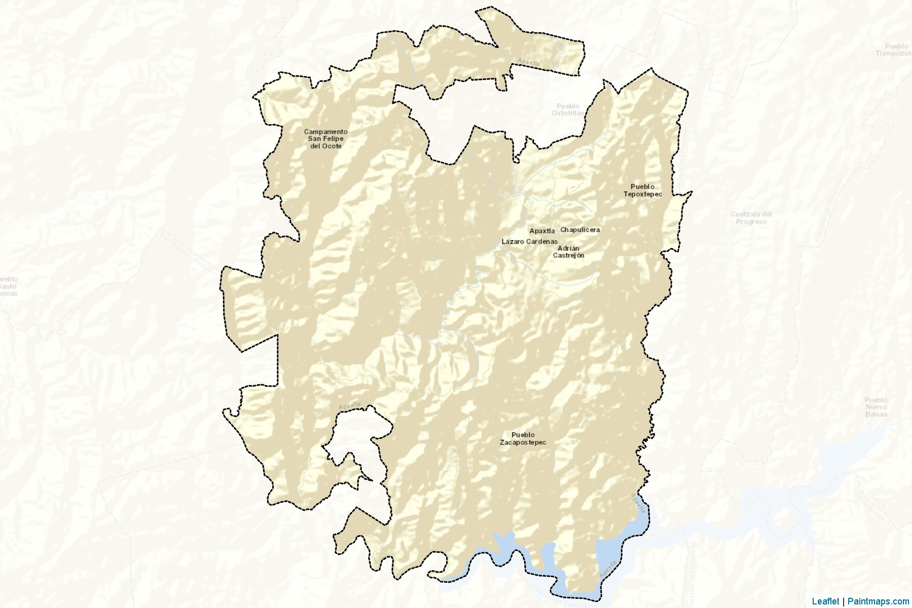 Apaxtla (Guerrero) Map Cropping Samples-2