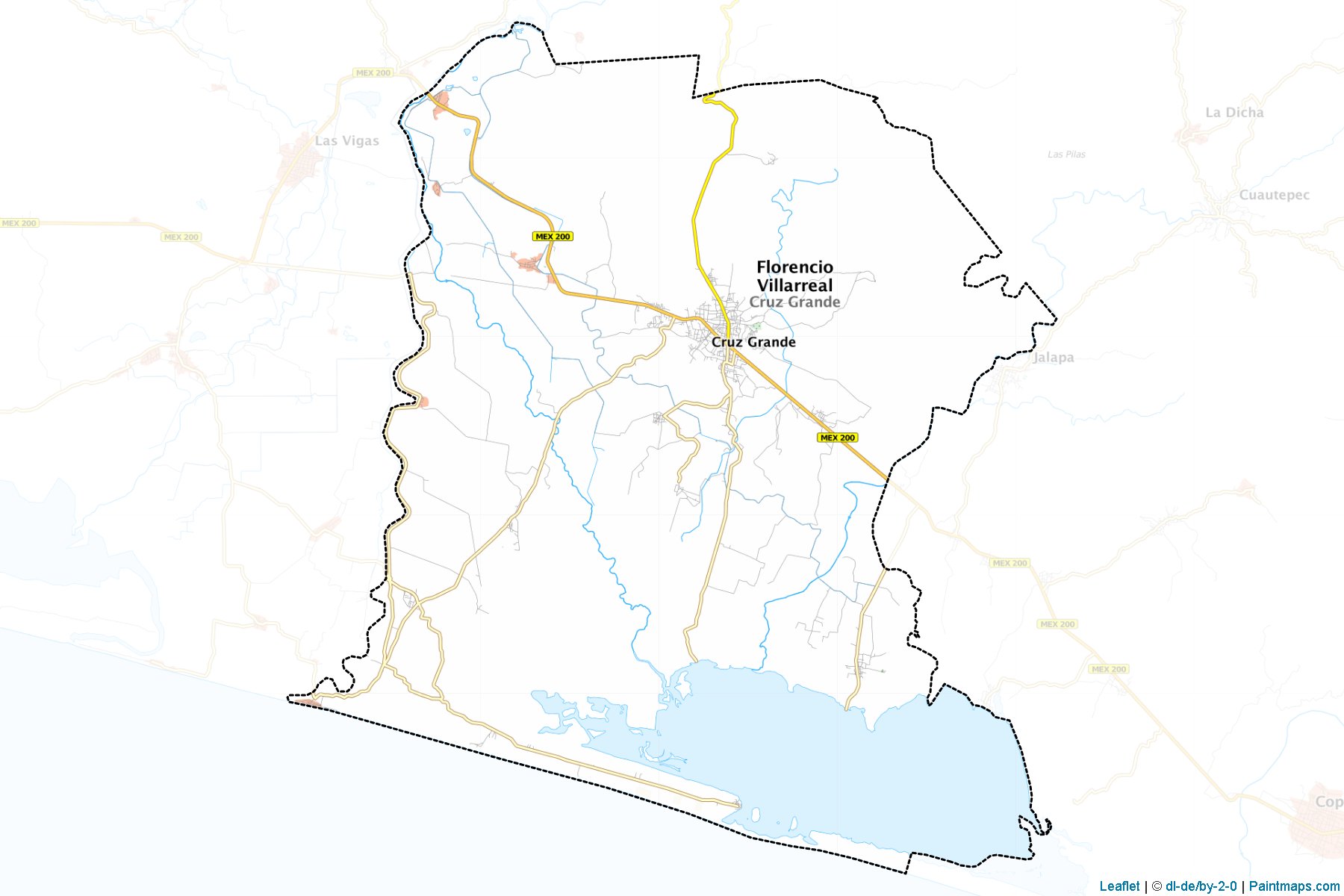 Florencio Villarreal (Guerrero) Map Cropping Samples-1