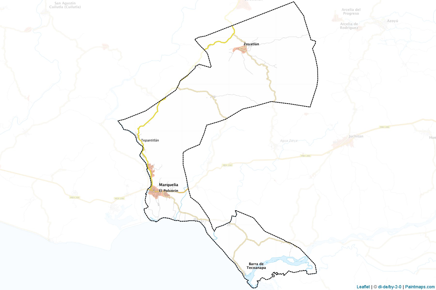 Muestras de recorte de mapas Marquelia (Guerrero)-1