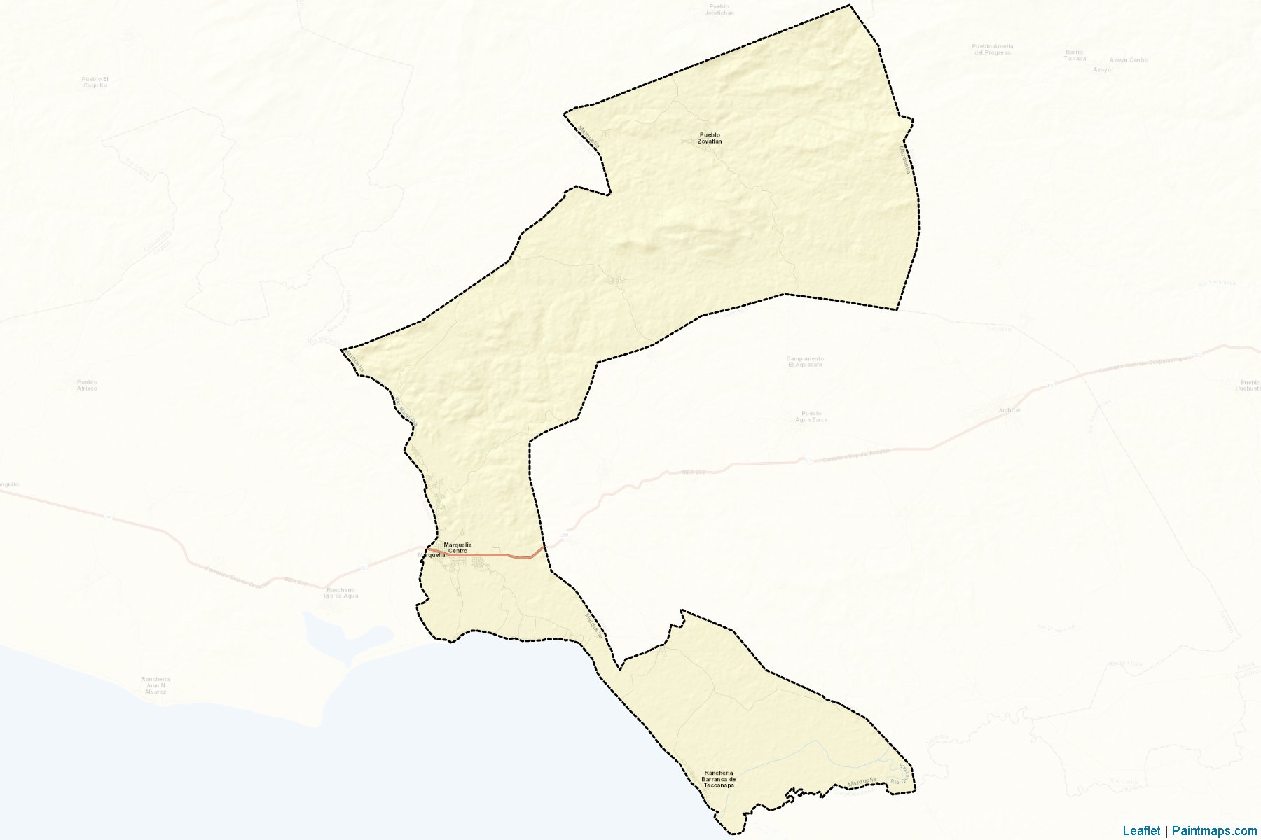 Muestras de recorte de mapas Marquelia (Guerrero)-2