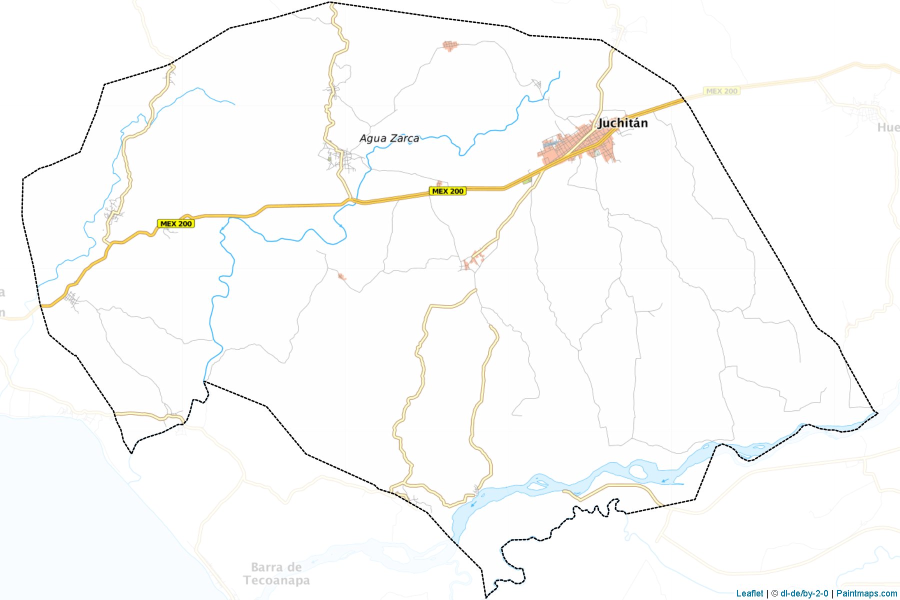 Muestras de recorte de mapas Juchitán (Guerrero)-1