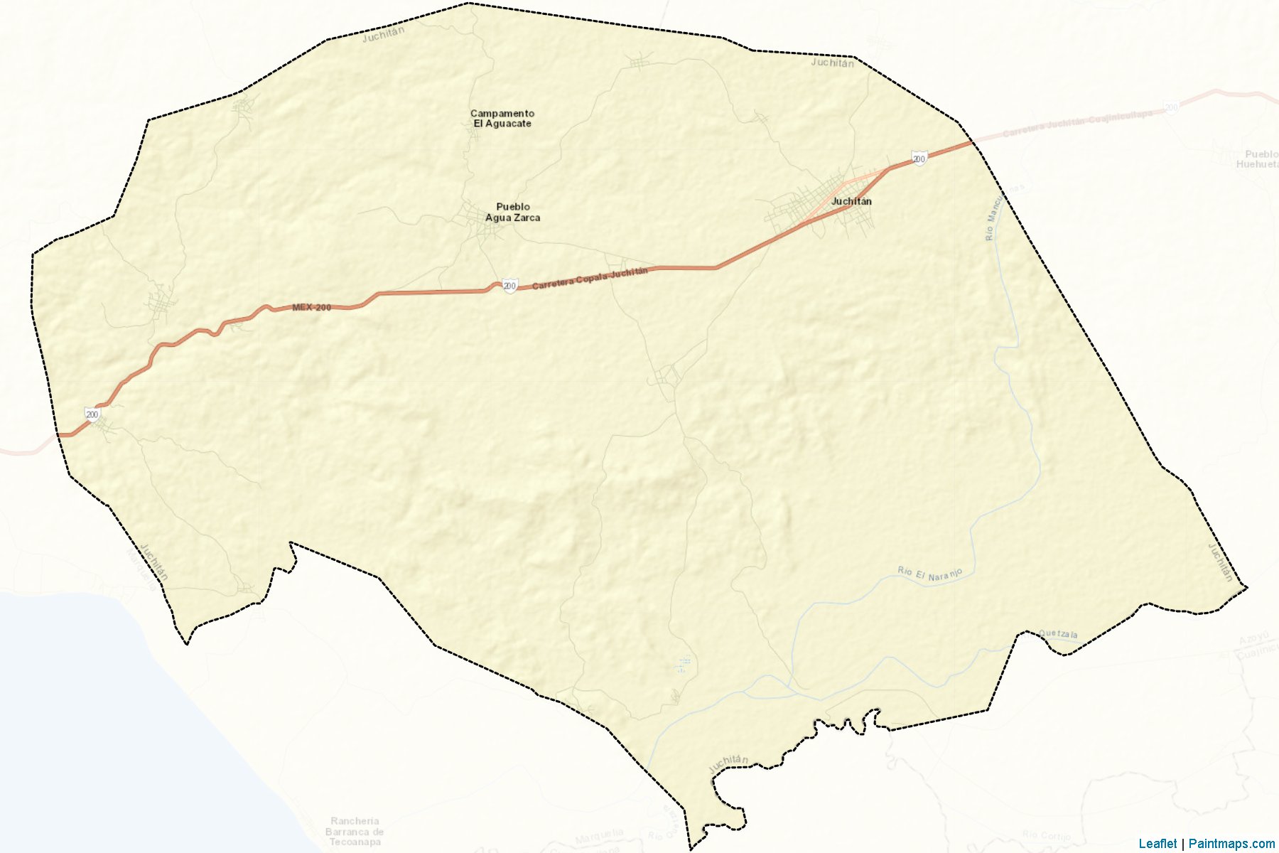 Muestras de recorte de mapas Juchitán (Guerrero)-2