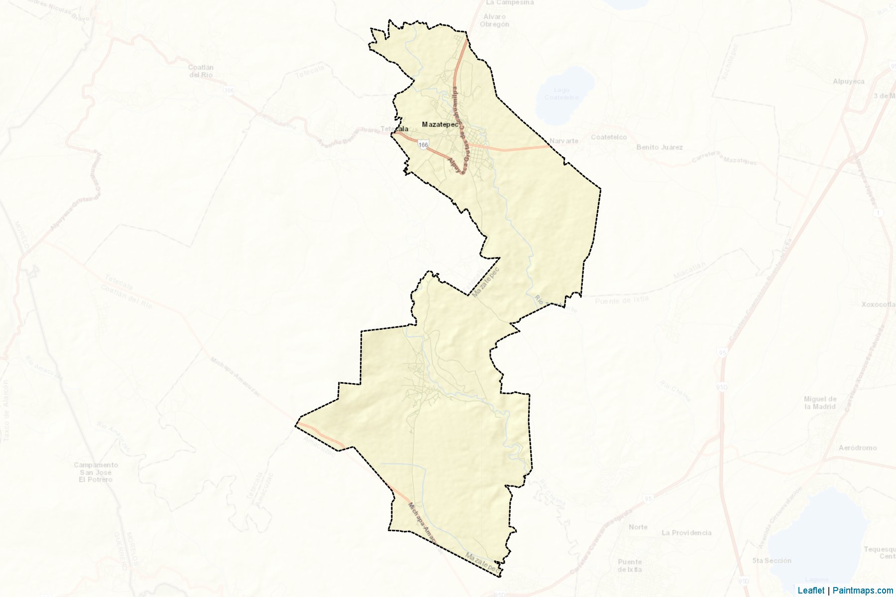 Mazatepec (Morelos) Map Cropping Samples-2