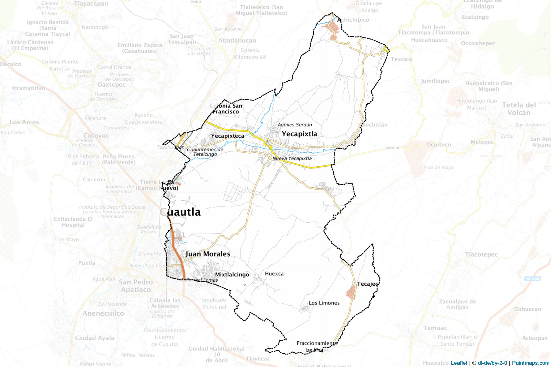 Yecapixtla (Morelos) Map Cropping Samples-1