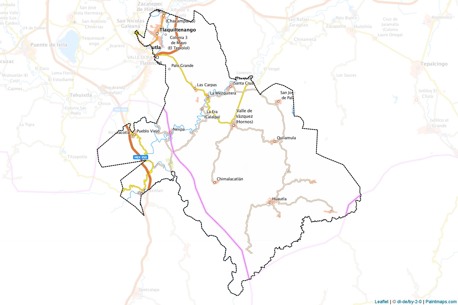 Tlaquiltenango (Morelos) Map Cropping Samples-1