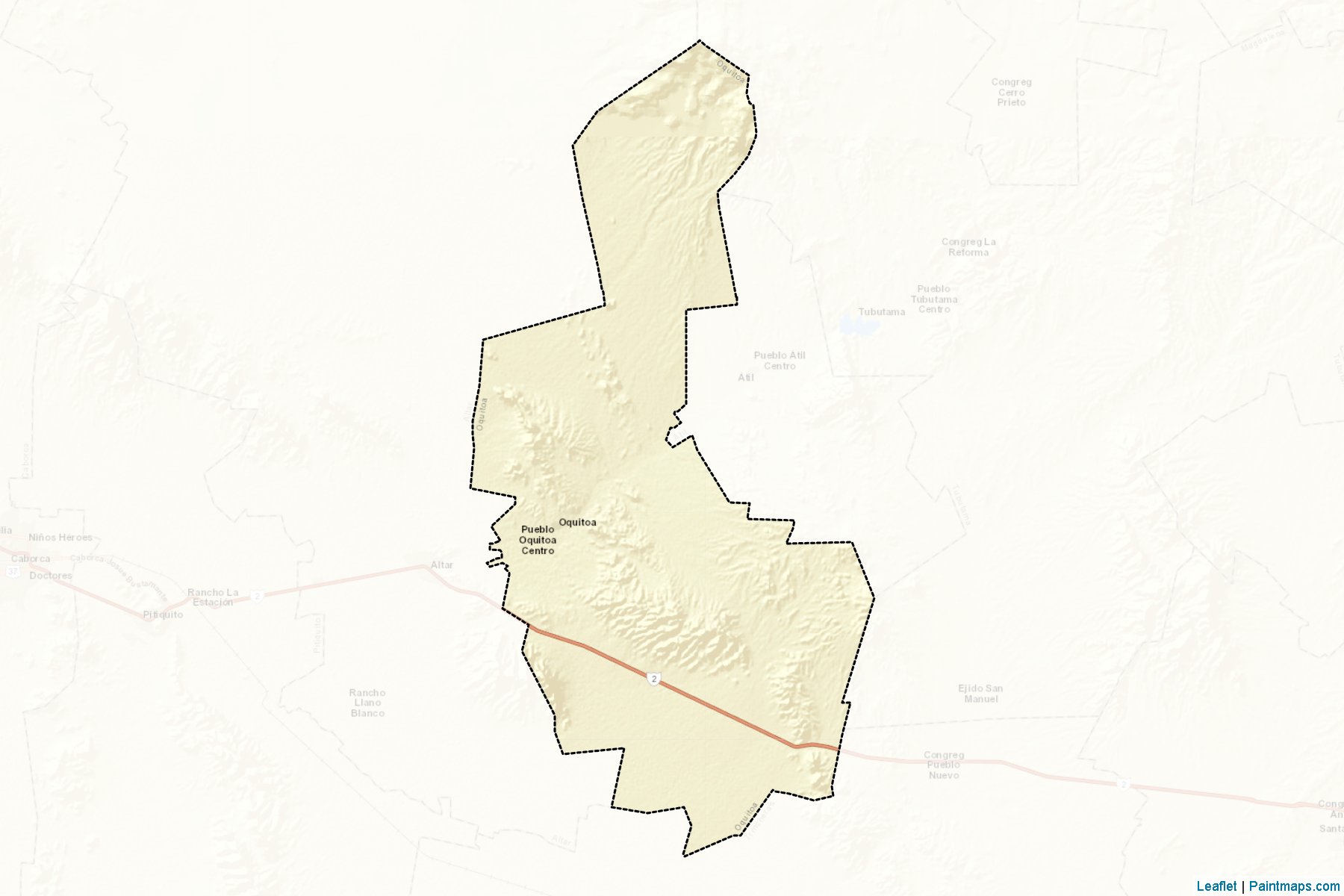 Muestras de recorte de mapas Oquitoa (Sonora)-2