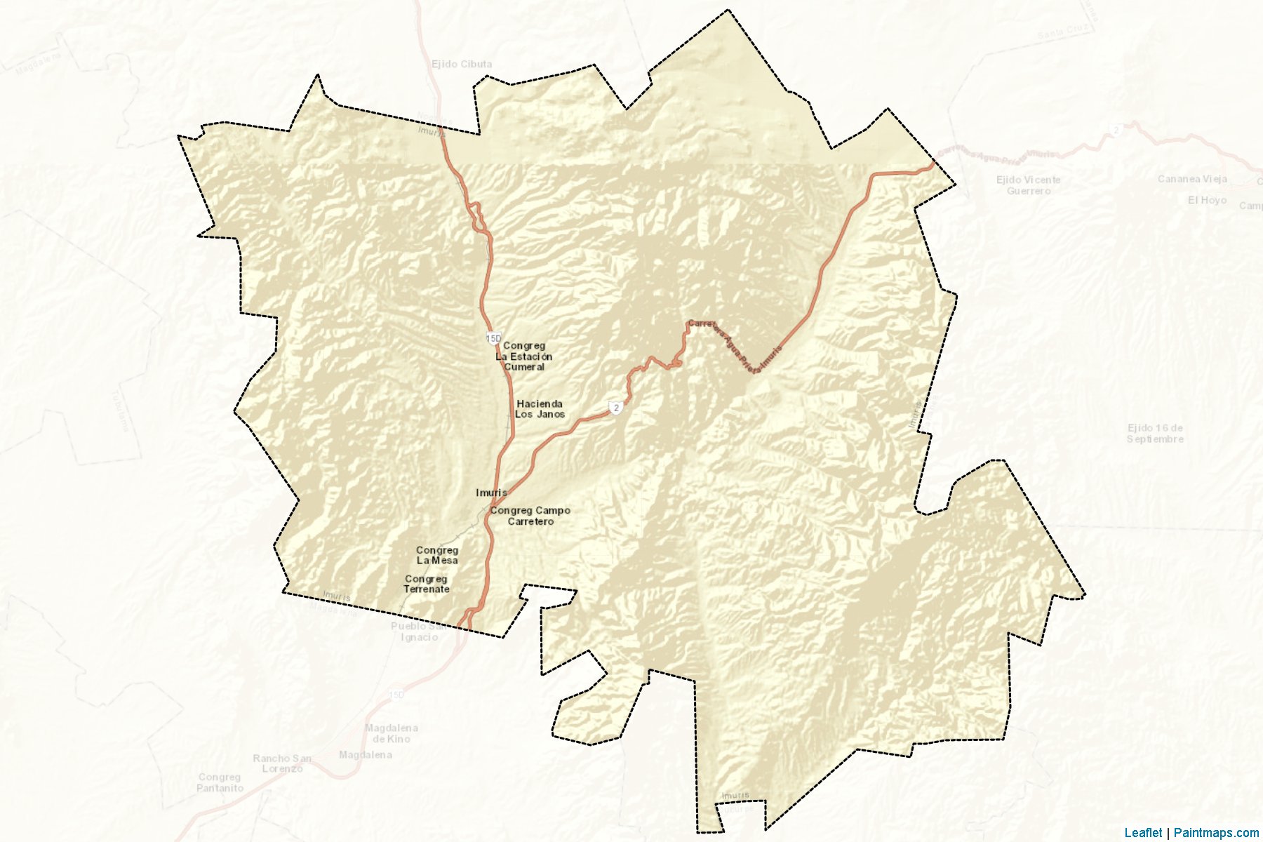 Imuris (Sonora) Map Cropping Samples-2