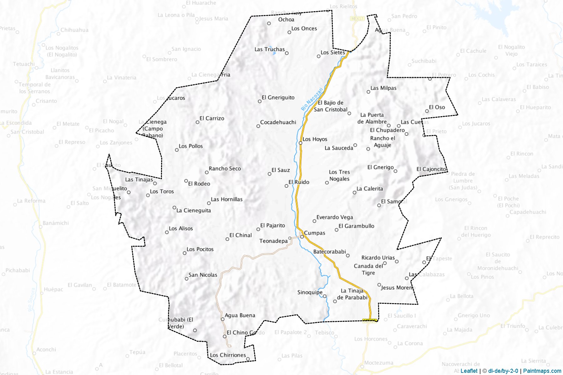 Cumpas (Sonora) Map Cropping Samples-1