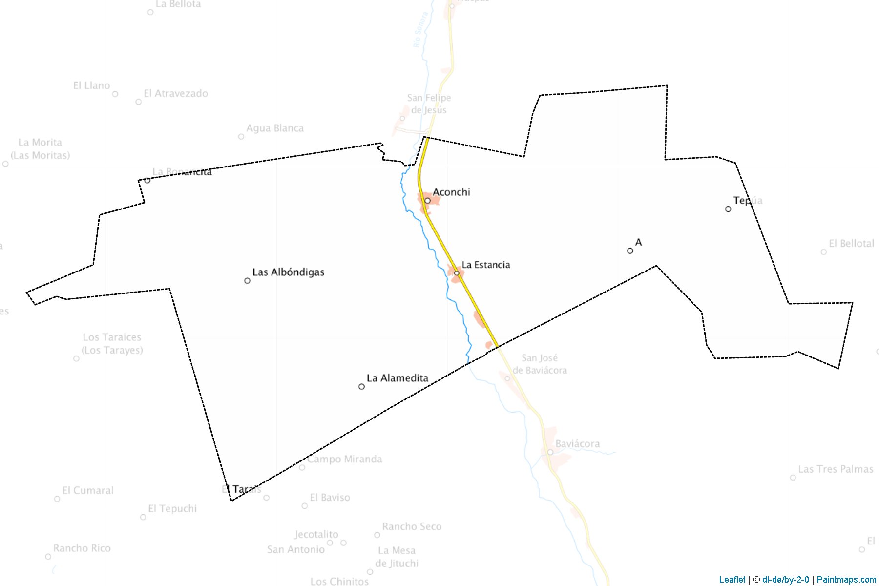 Aconchi (Sonora) Map Cropping Samples-1