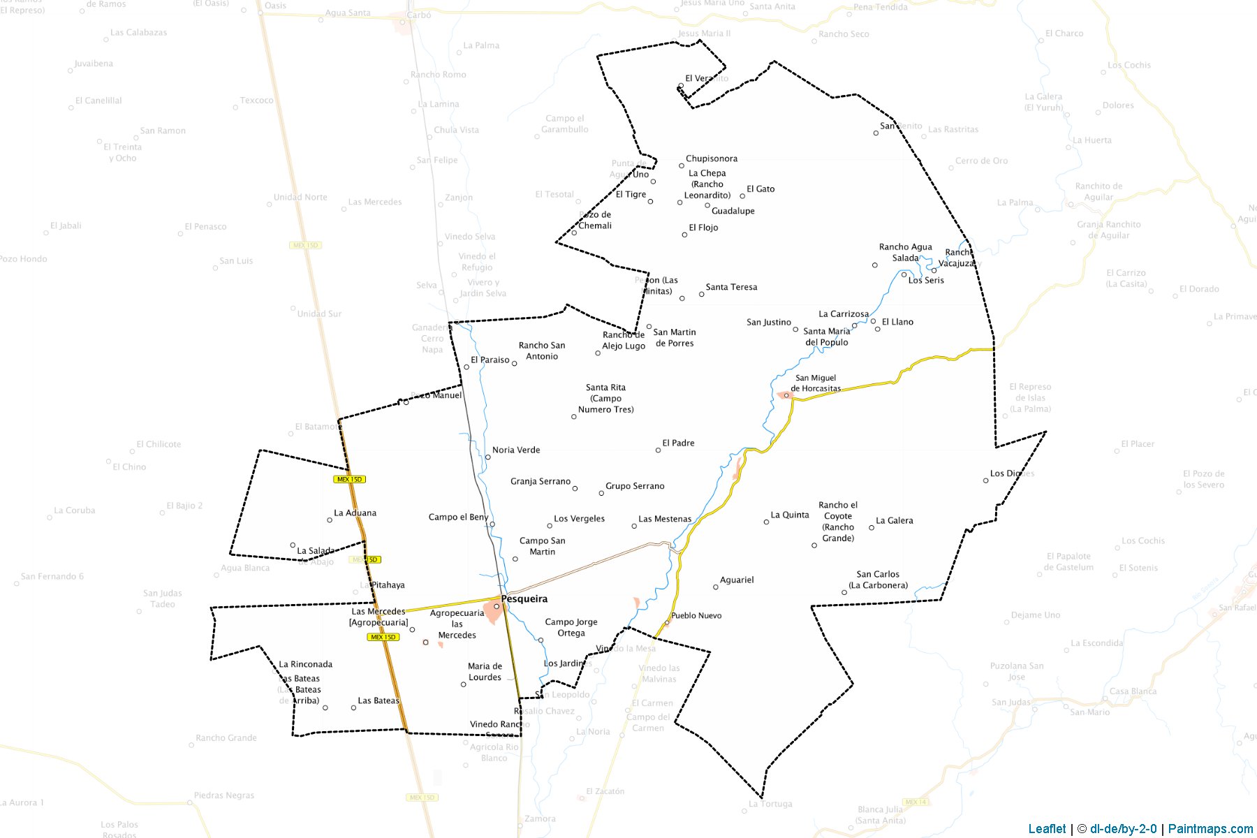 San Miguel de Horcasitas (Sonora) Map Cropping Samples-1