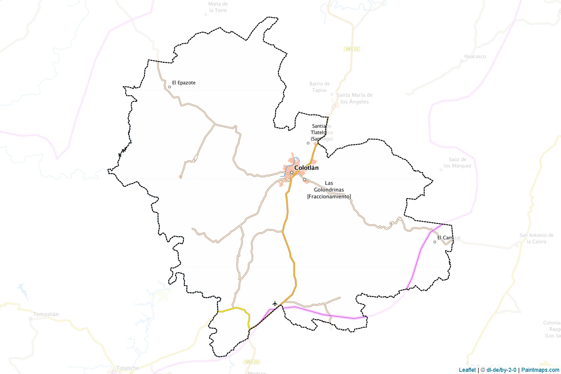 Muestras de recorte de mapas Colotlán (Jalisco)-1