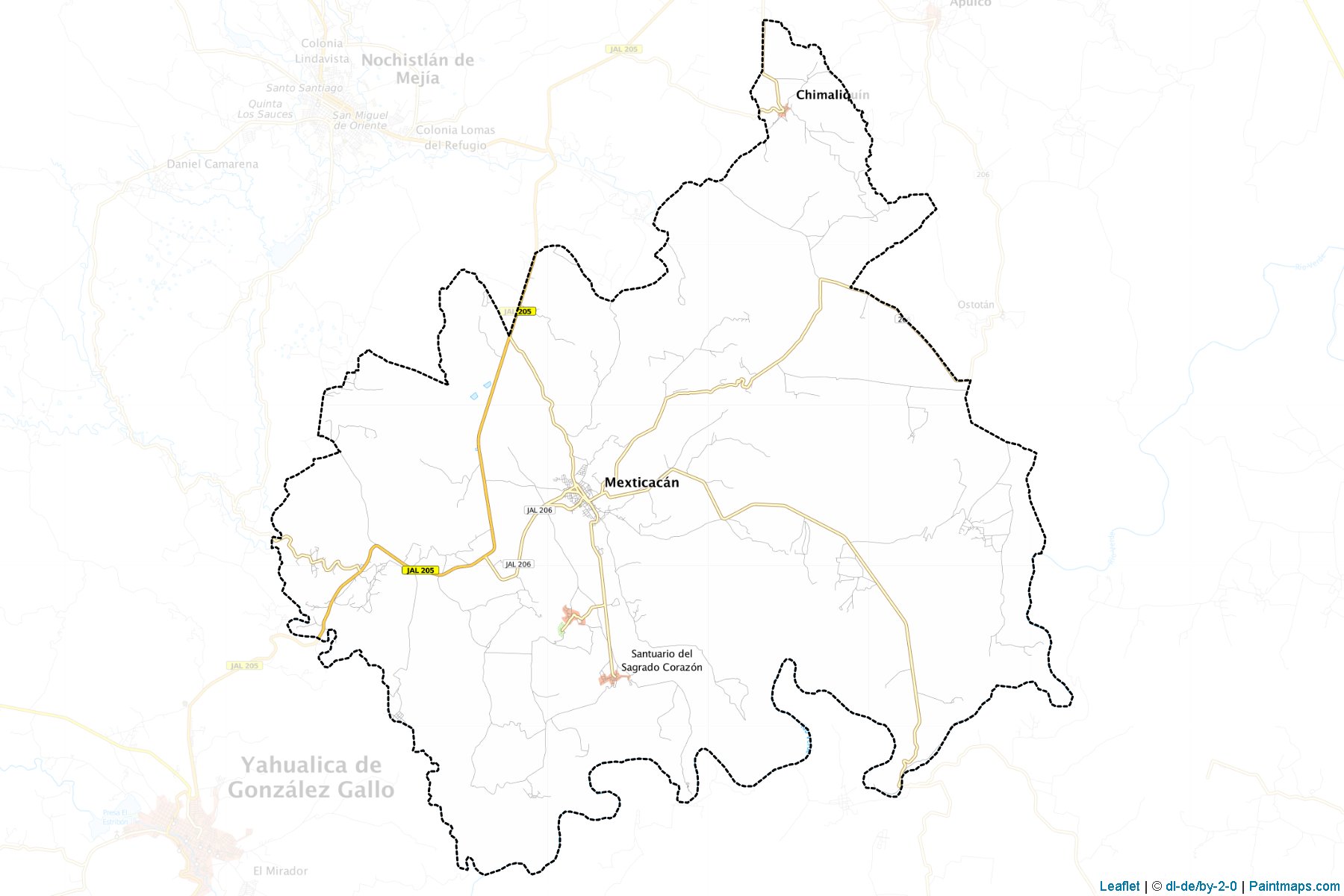 Mexticacán (Jalisco) Map Cropping Samples-1