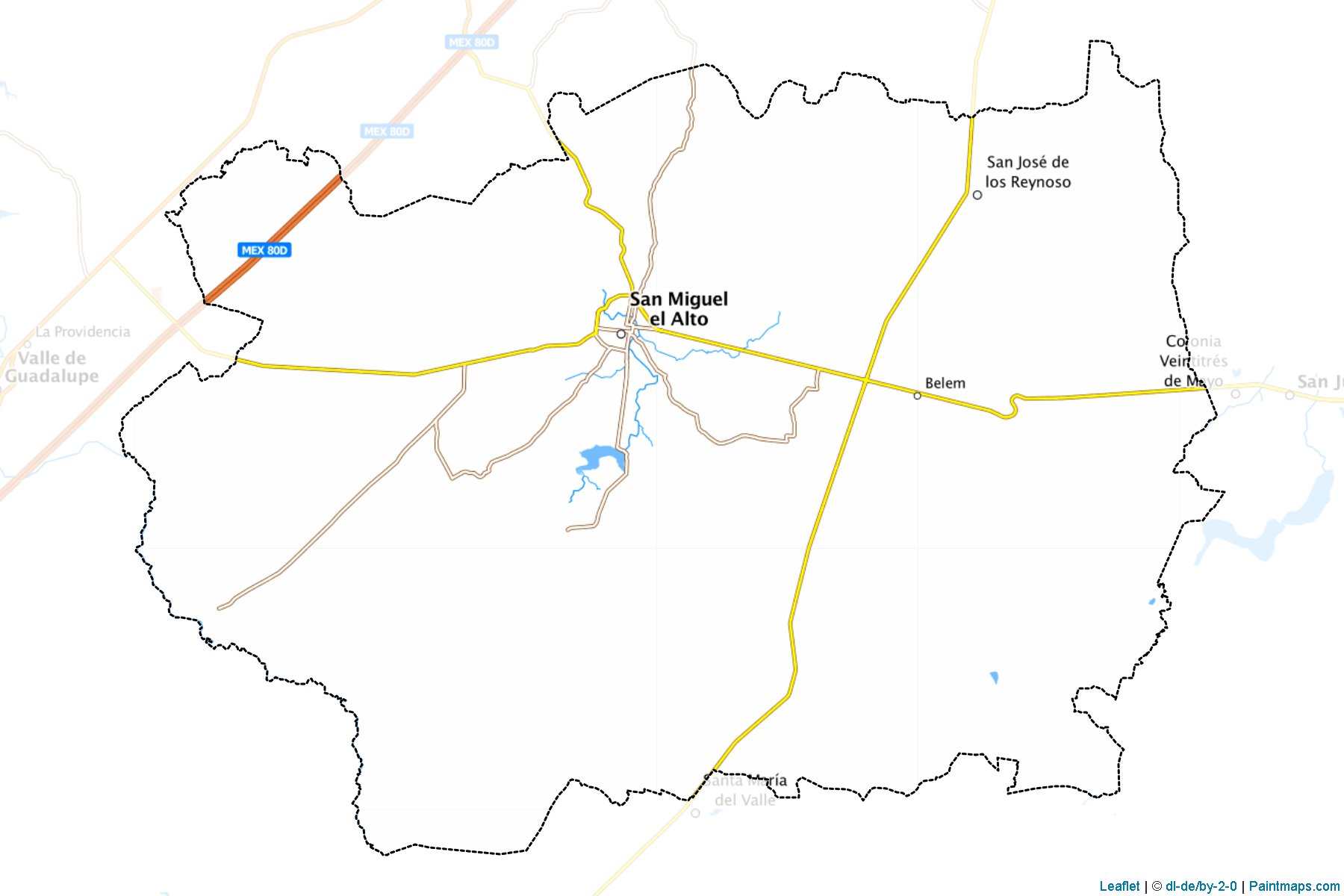 Muestras de recorte de mapas San Miguel el Alto (Jalisco)-1