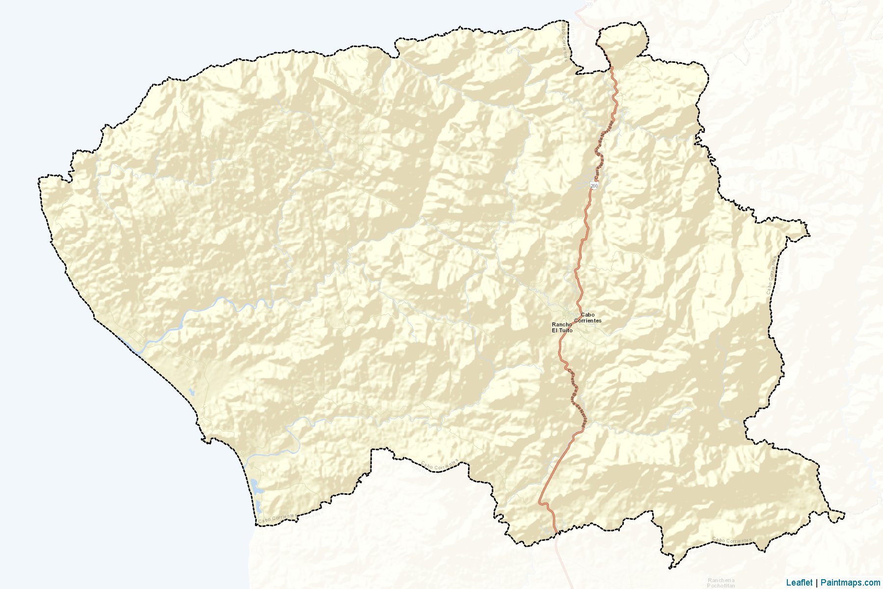 Muestras de recorte de mapas Cabo Corrientes (Jalisco)-2