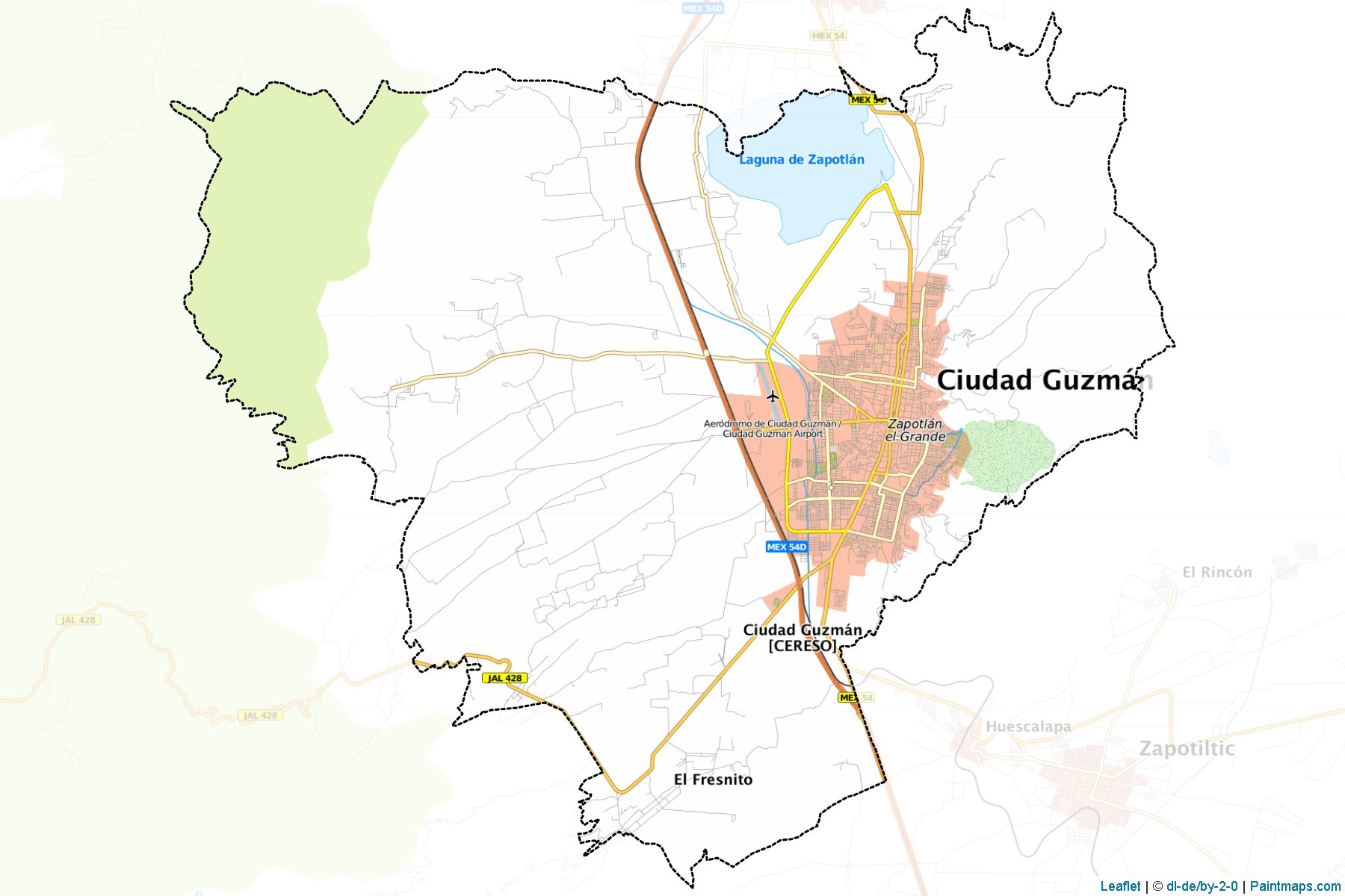 Muestras de recorte de mapas Zapotlán el Grande (Jalisco)-1