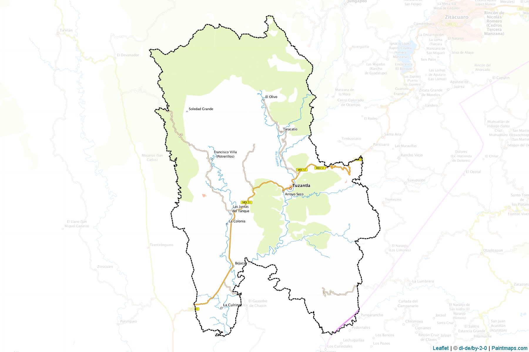 Tuzantla (Michoacán) Map Cropping Samples-1