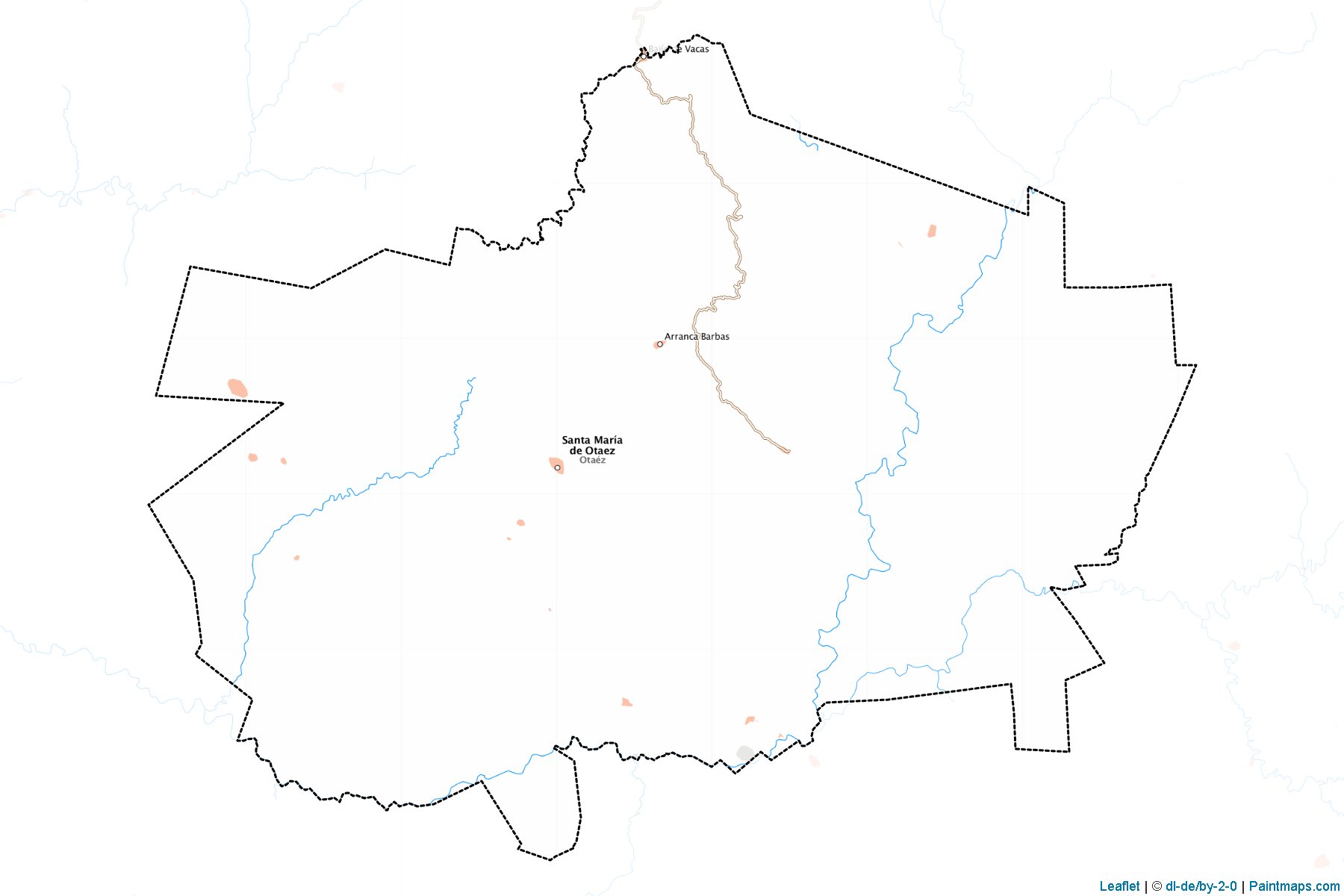 Muestras de recorte de mapas Otáez (Durango)-1