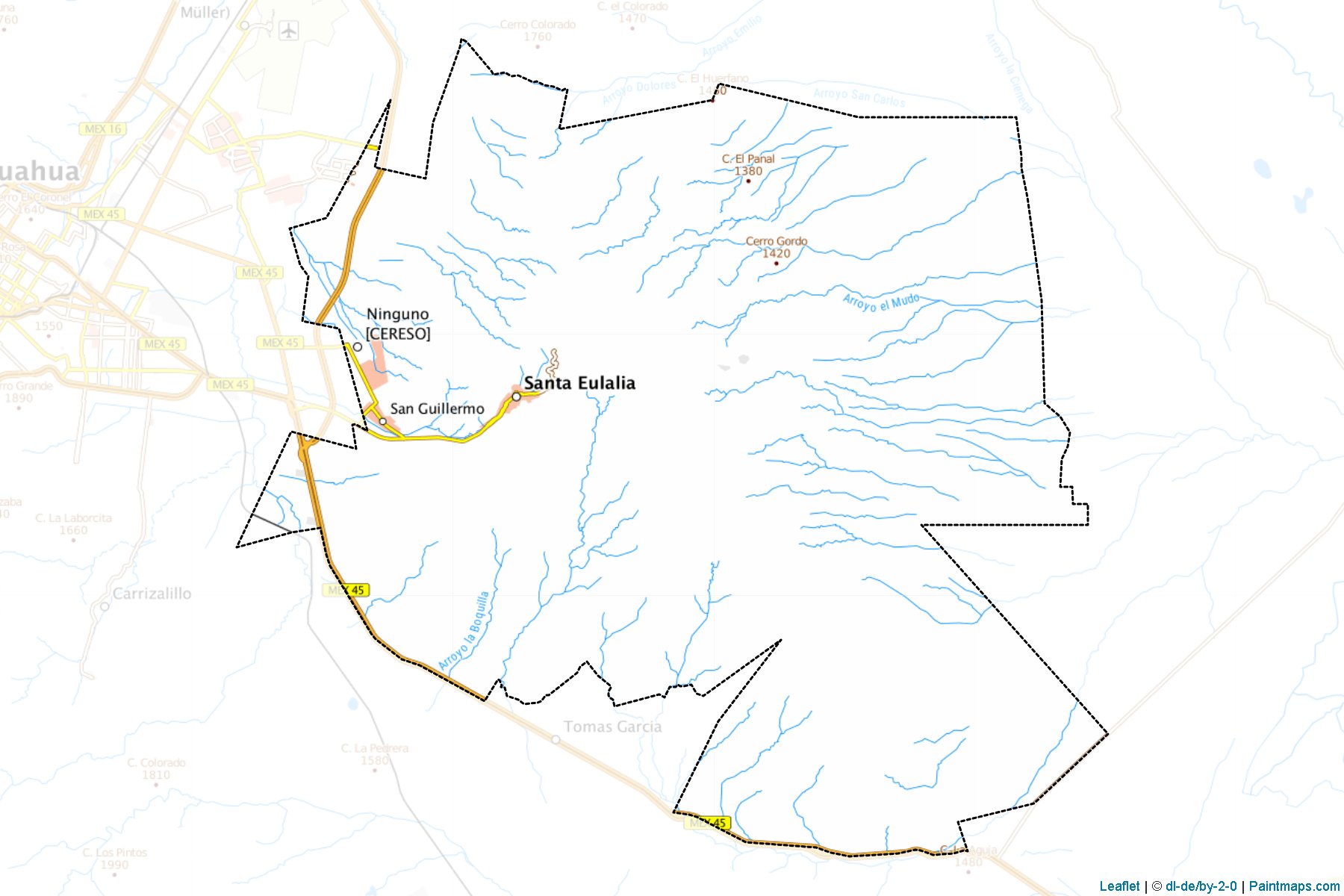 Muestras de recorte de mapas Aquiles Serdán (Chihuahua)-1