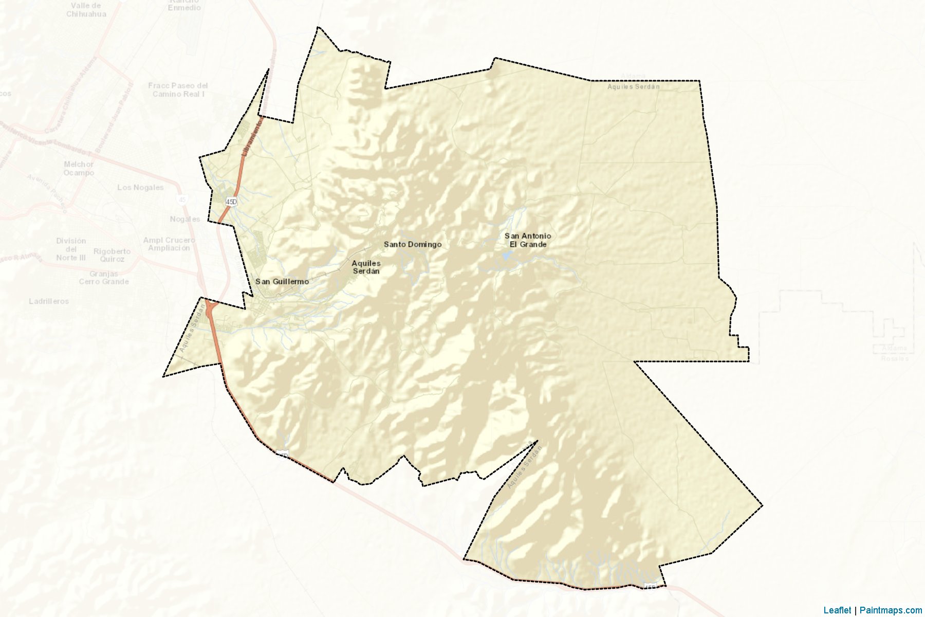 Muestras de recorte de mapas Aquiles Serdán (Chihuahua)-2