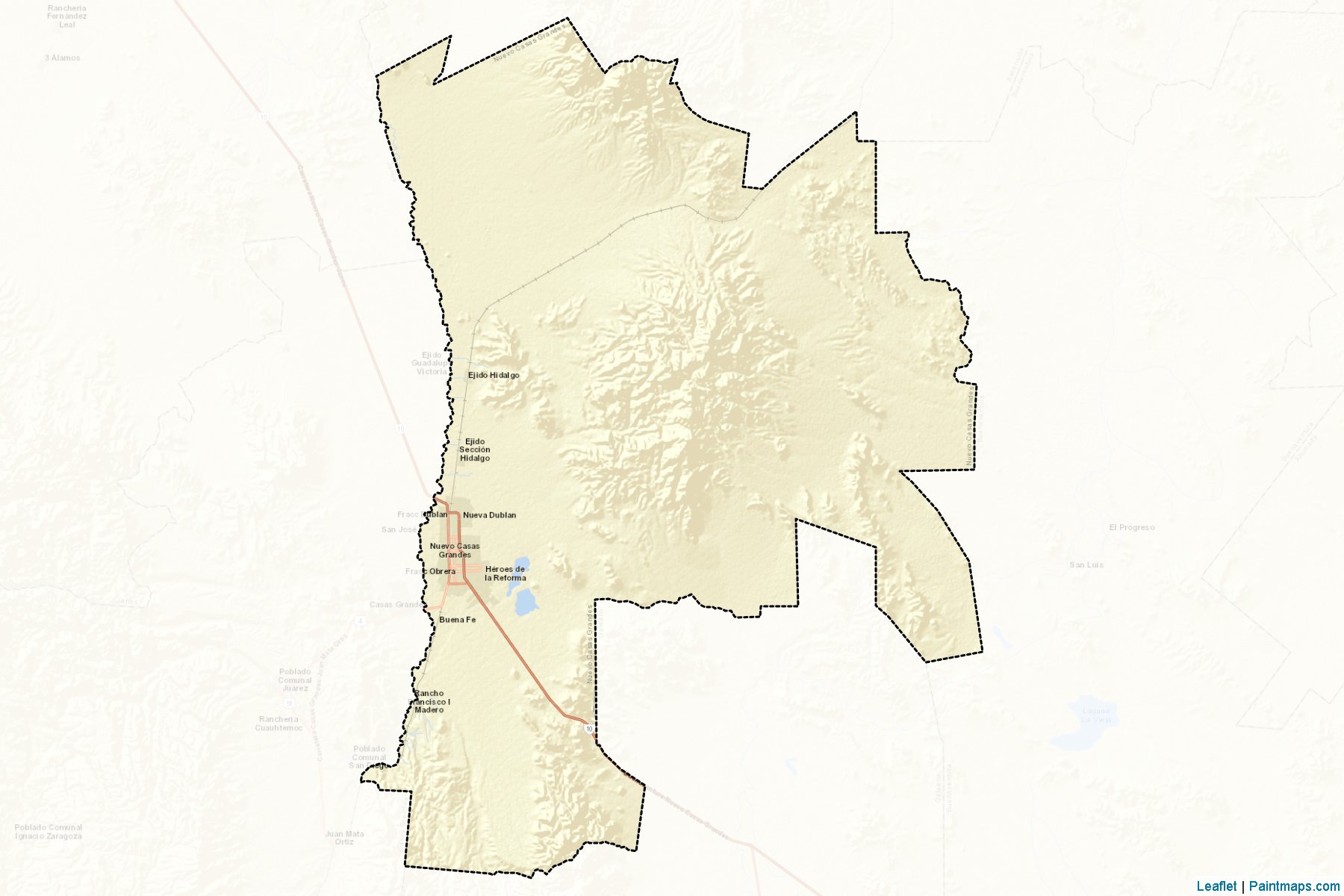 Muestras de recorte de mapas Nuevo Casas Grandes (Chihuahua)-2