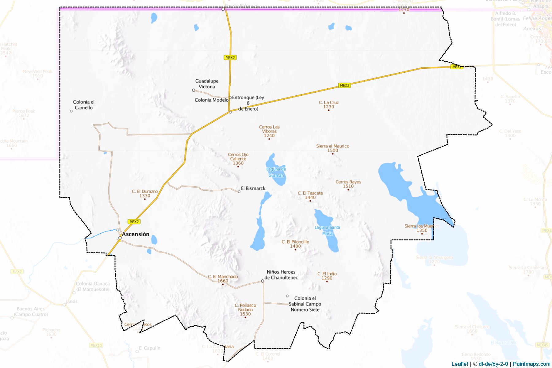 Muestras de recorte de mapas Ascensión (Chihuahua)-1