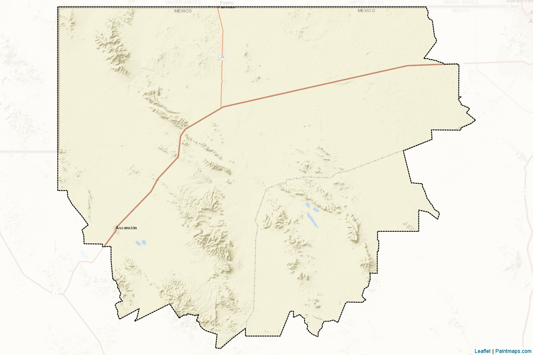 Muestras de recorte de mapas Ascensión (Chihuahua)-2