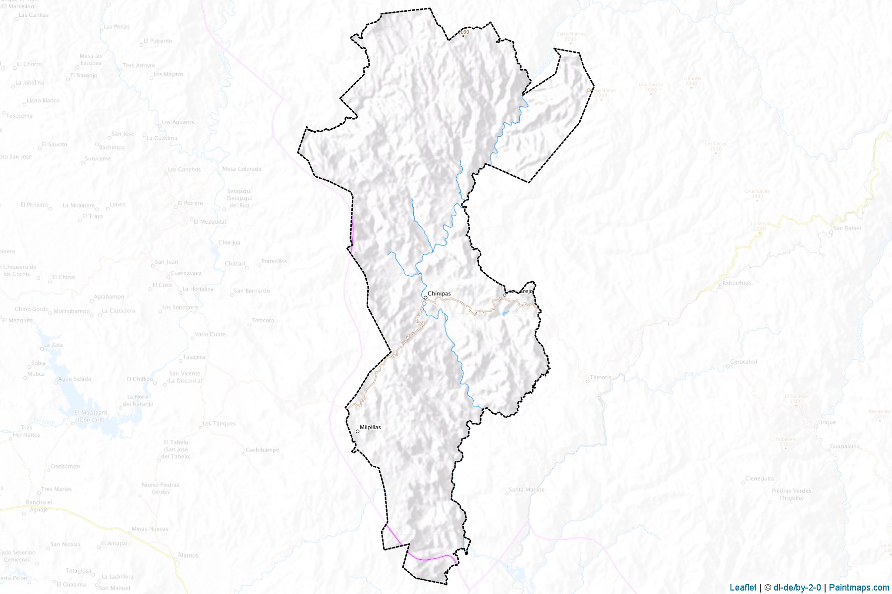 Muestras de recorte de mapas Chínipas (Chihuahua)-1